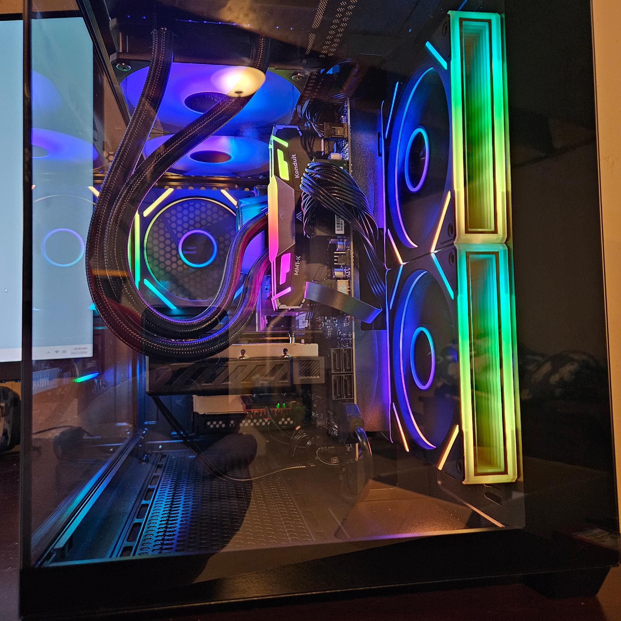 🔥 RYZEN 5 5600X + INTEL ARC B570 10GB | 32GB RGB RAM | 1TB NVMe SSD | 240MM LIQUID COOLING 🔥