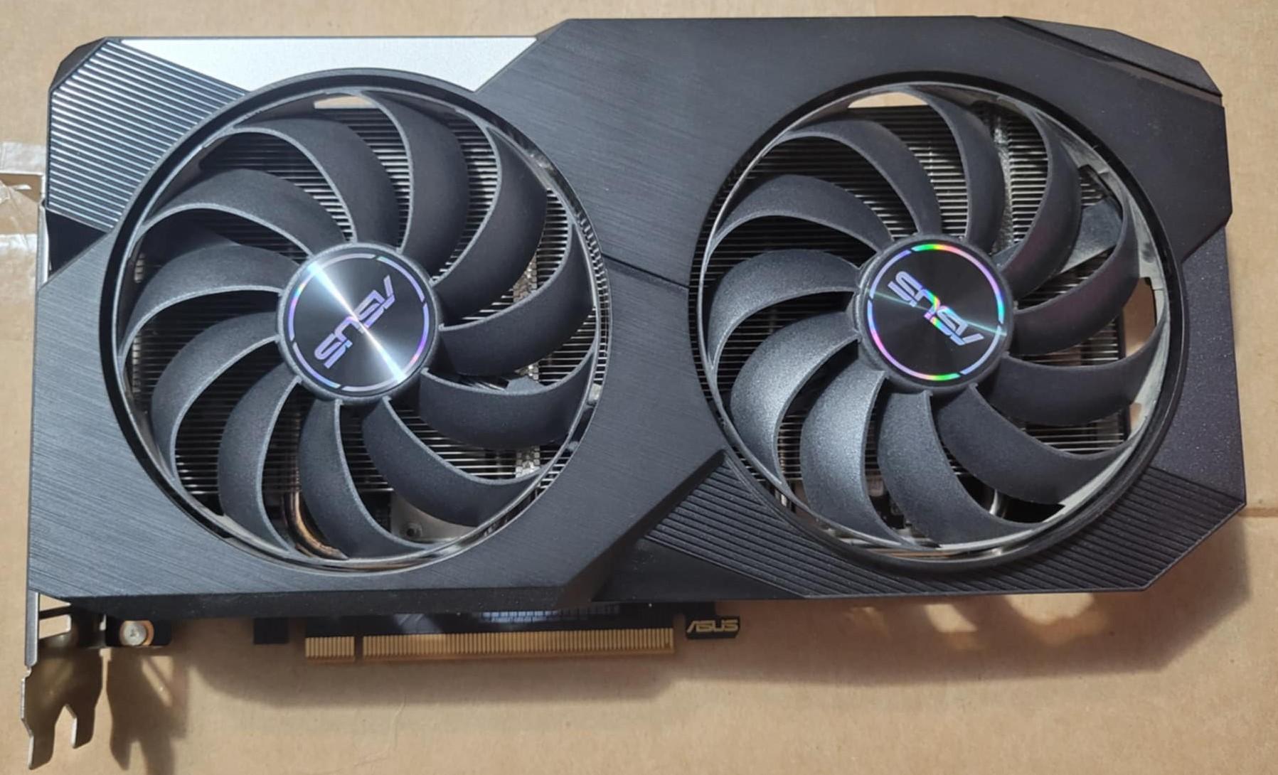 Asus Dual 6600XT 8GB GPU