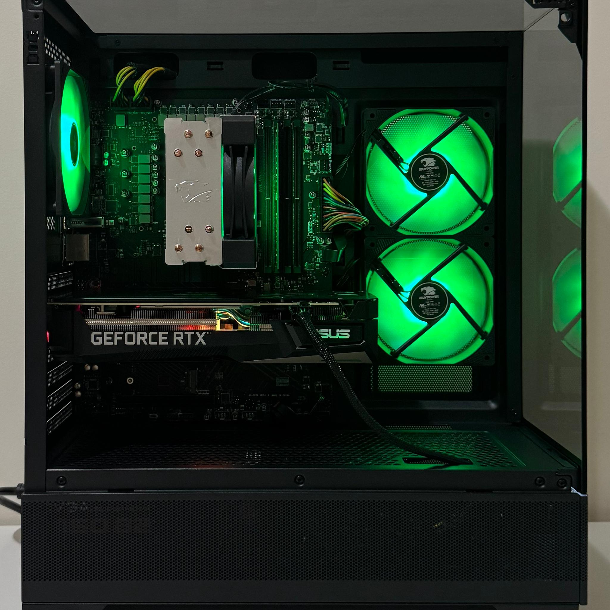 AMD Ryzen 5 9600X 32GB DDR5 RAM ASUS GeForce RTX 3060 Ti 2TB Gen4 NVMe SSD AM5 Gaming PC