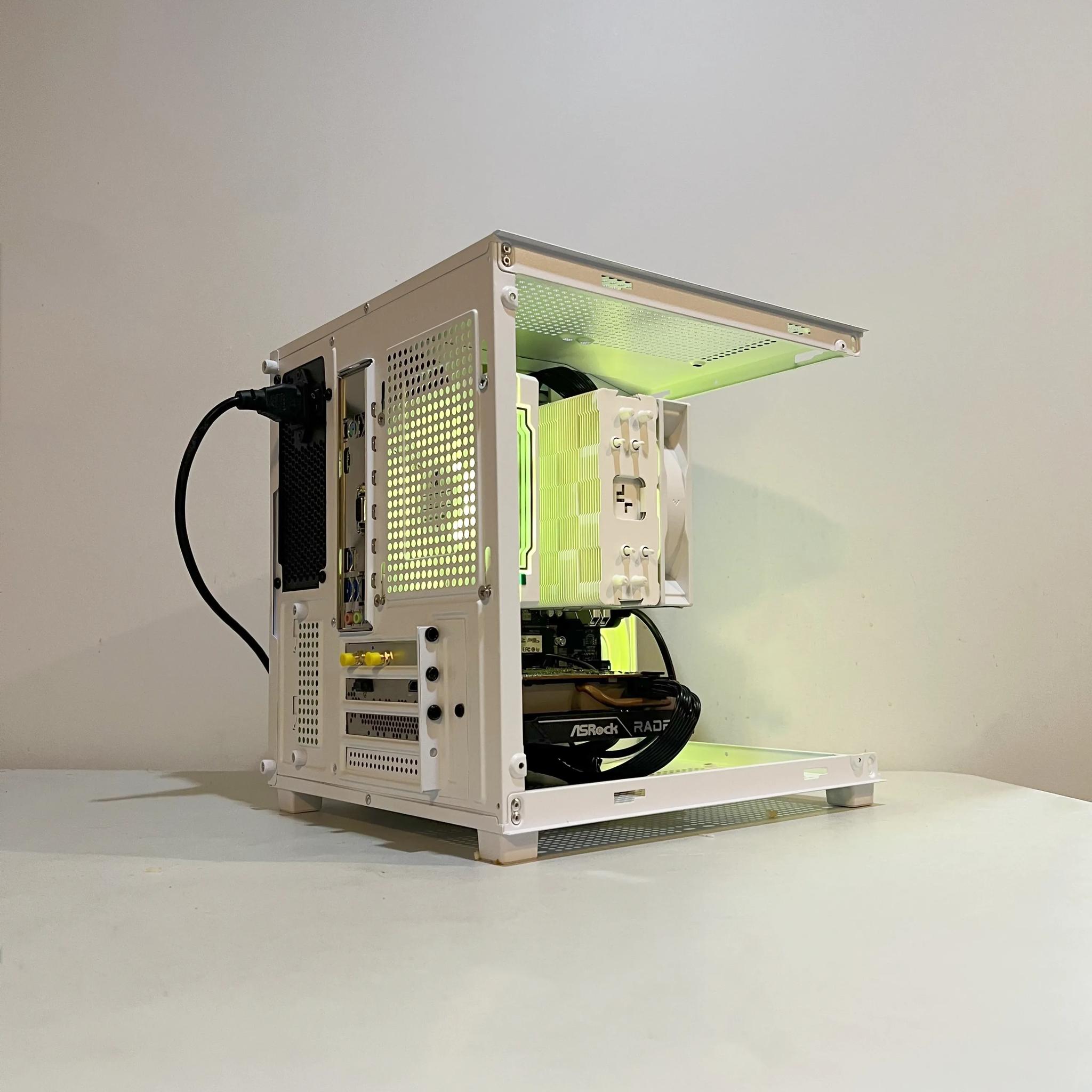 🔥SALE🔥 R5-4500|RX 6500XT|WIFI|ARGB Fans|16GB RAM-DepxTech Pre-Built PC