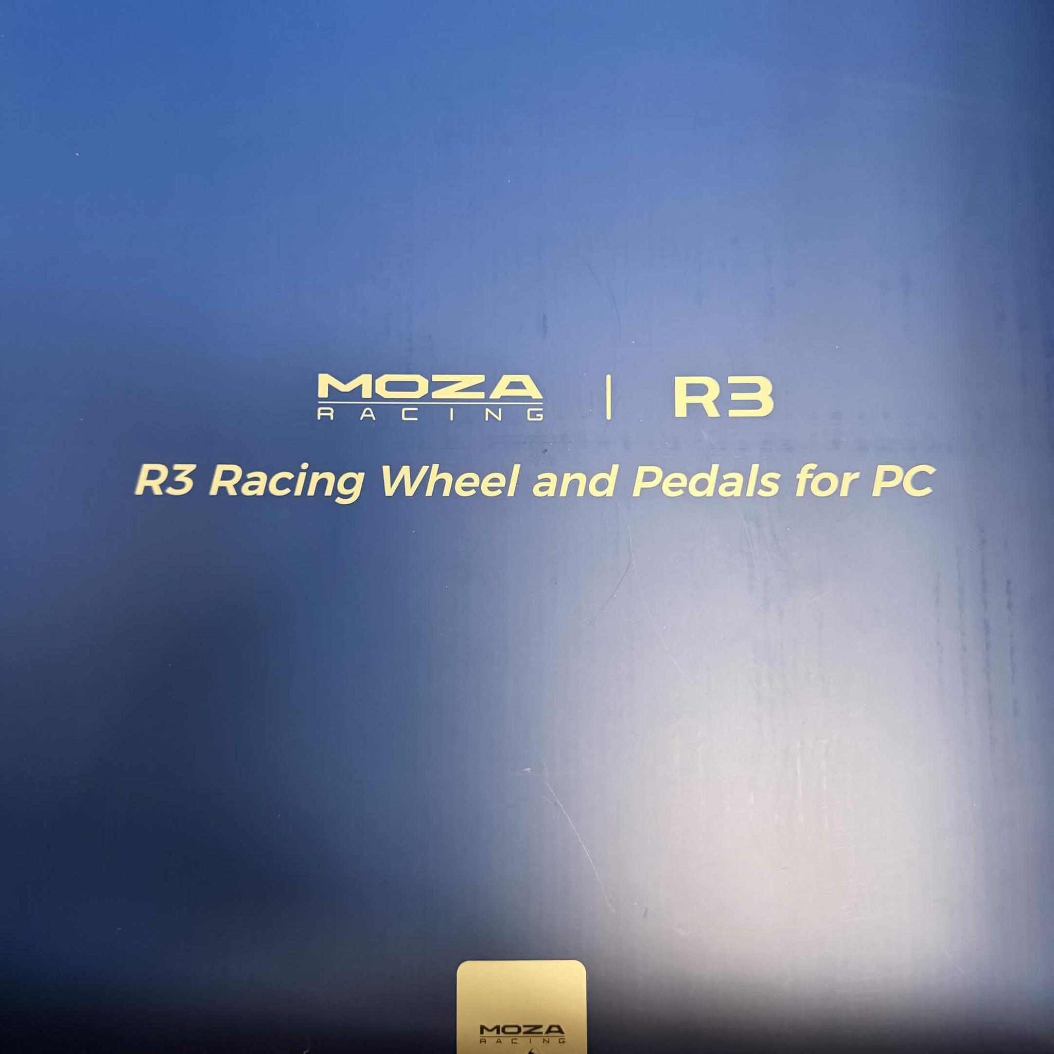 Moza R3 Direct Drive Sim Racing Wheels and Pedals (PC ONLY)