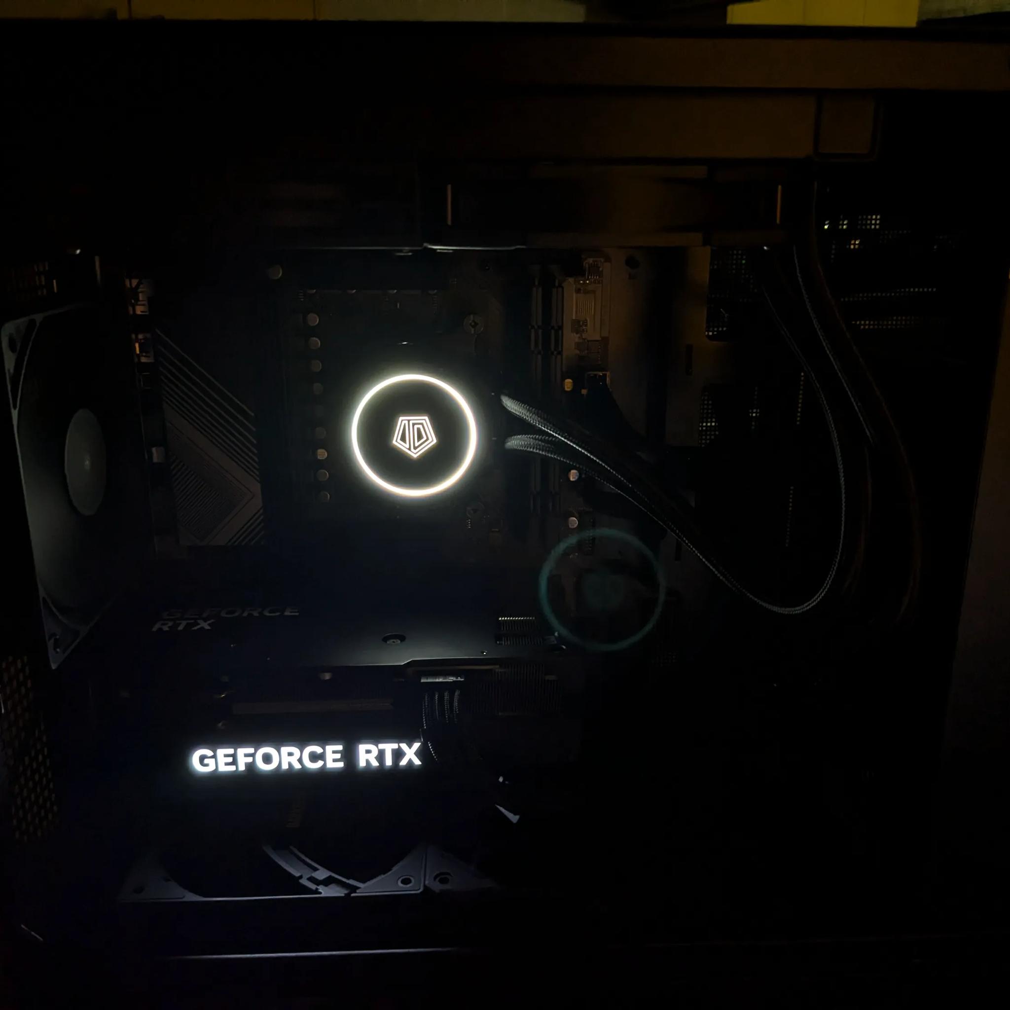 Blackout Liquid Cooled Gaming PC - Ryzen 7600X3D, RTX 4070, 32 GB DDR5, 2 TB