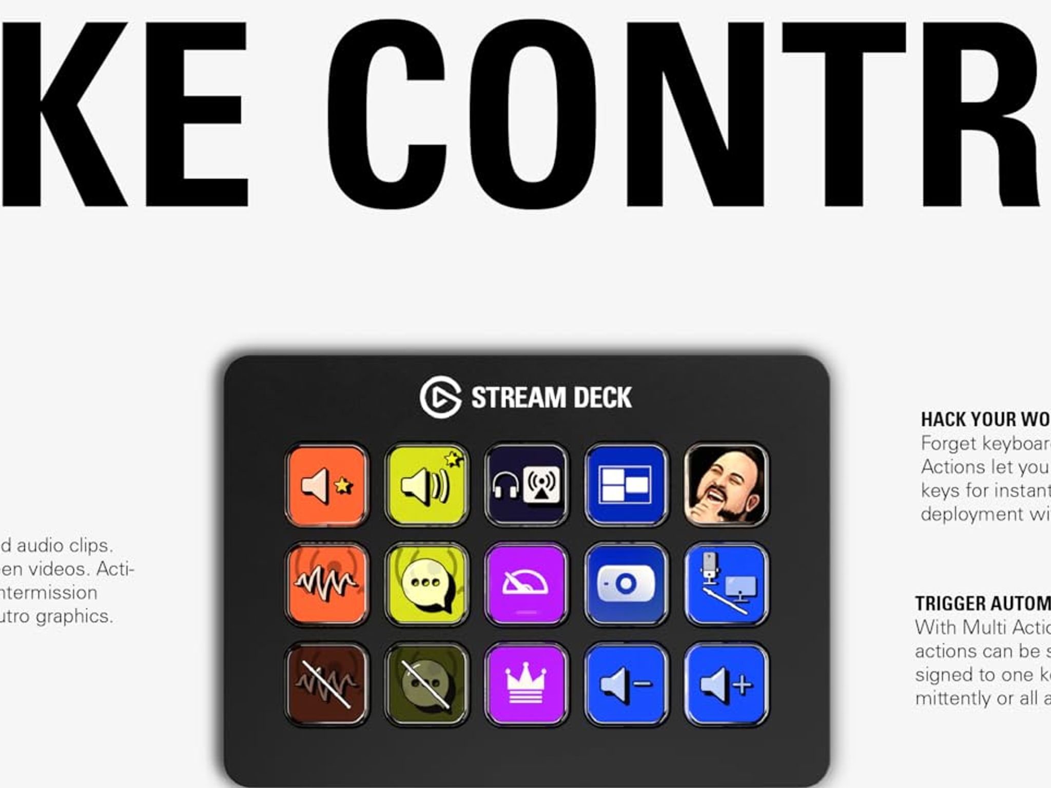 BNIB Elgato Stream Deck MK.2 – Studio Controller