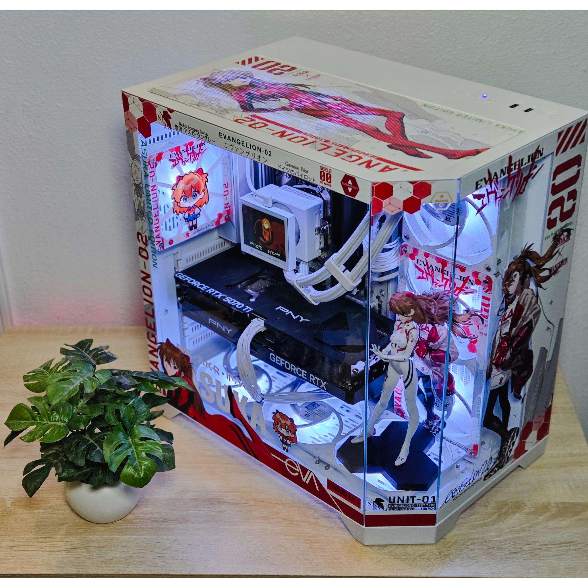 RTX 5070 Ti | Ryzen 9800X3D | Asuka Langley Gaming PC