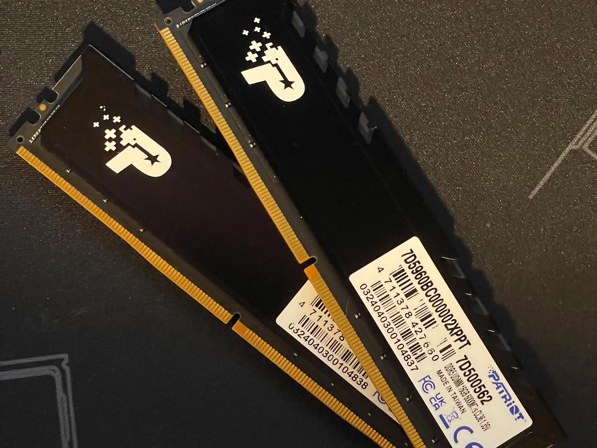 Patriot Signature DDR5 6000 CL36 32GB (2x16GB) - Black