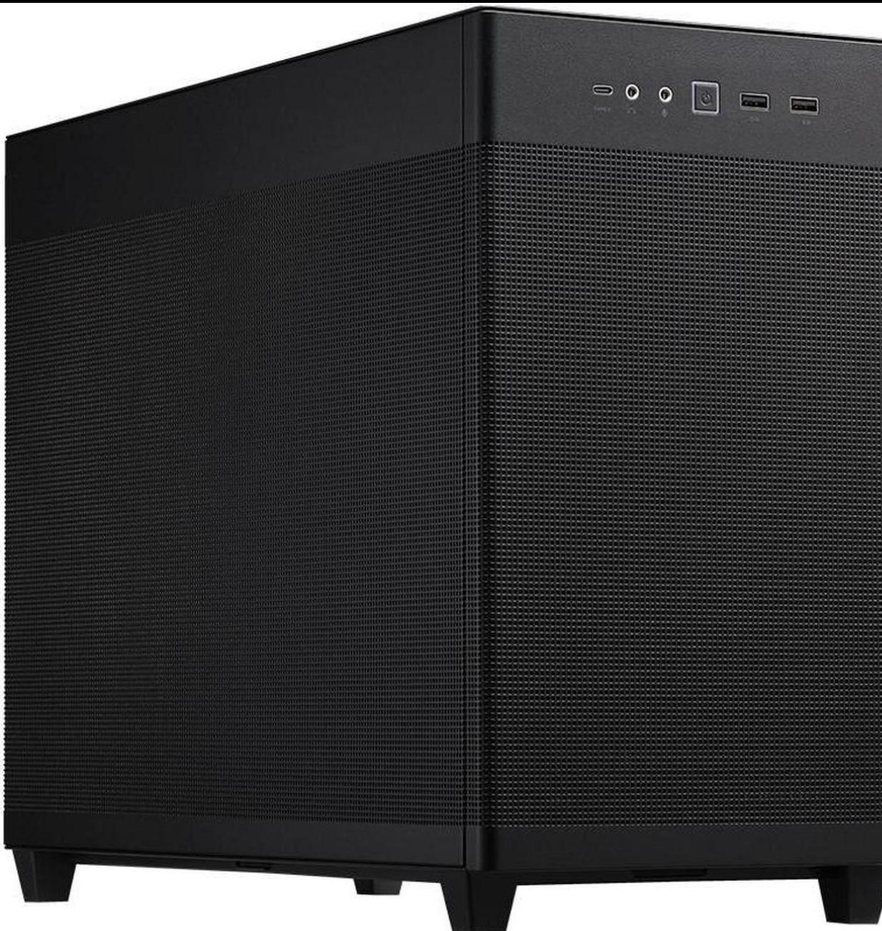 Clean Black, no frills gaming PC, Ryzen 7 7700X, RX 6700XT 12GB, 32GB ddr5