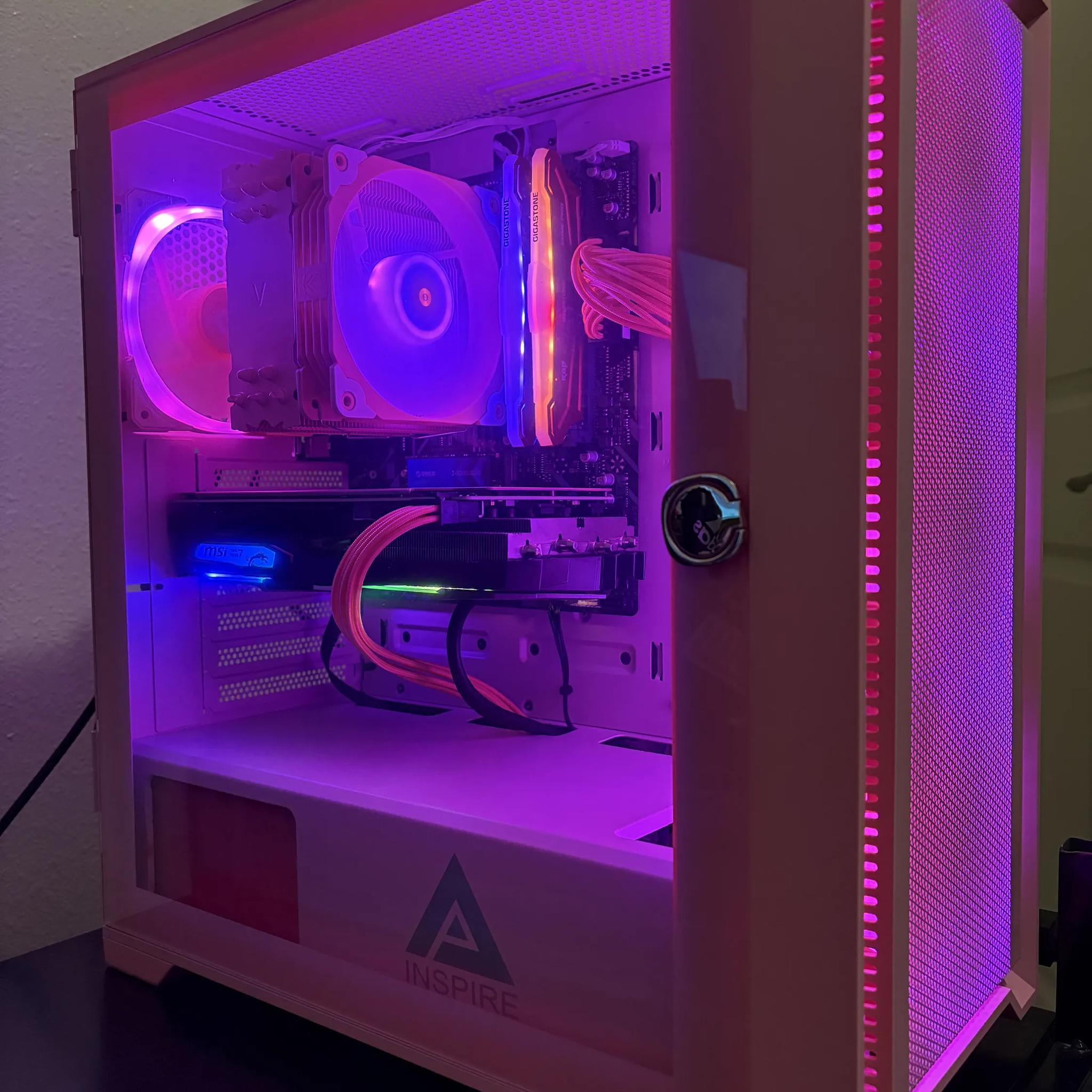 Perfect Pink Starter PC For Your Girlfriend | 2700X + 2060