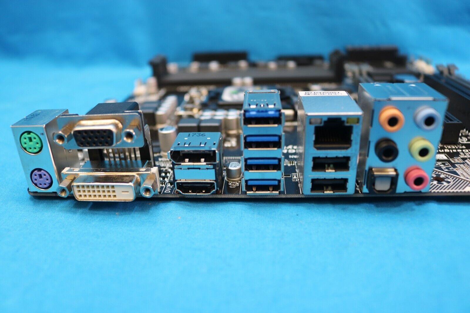 Gigabyte GA-Q170M-D3H-GSM Intel LGA1151/Socket H4 DDR4 mATX Motherboard & I/O