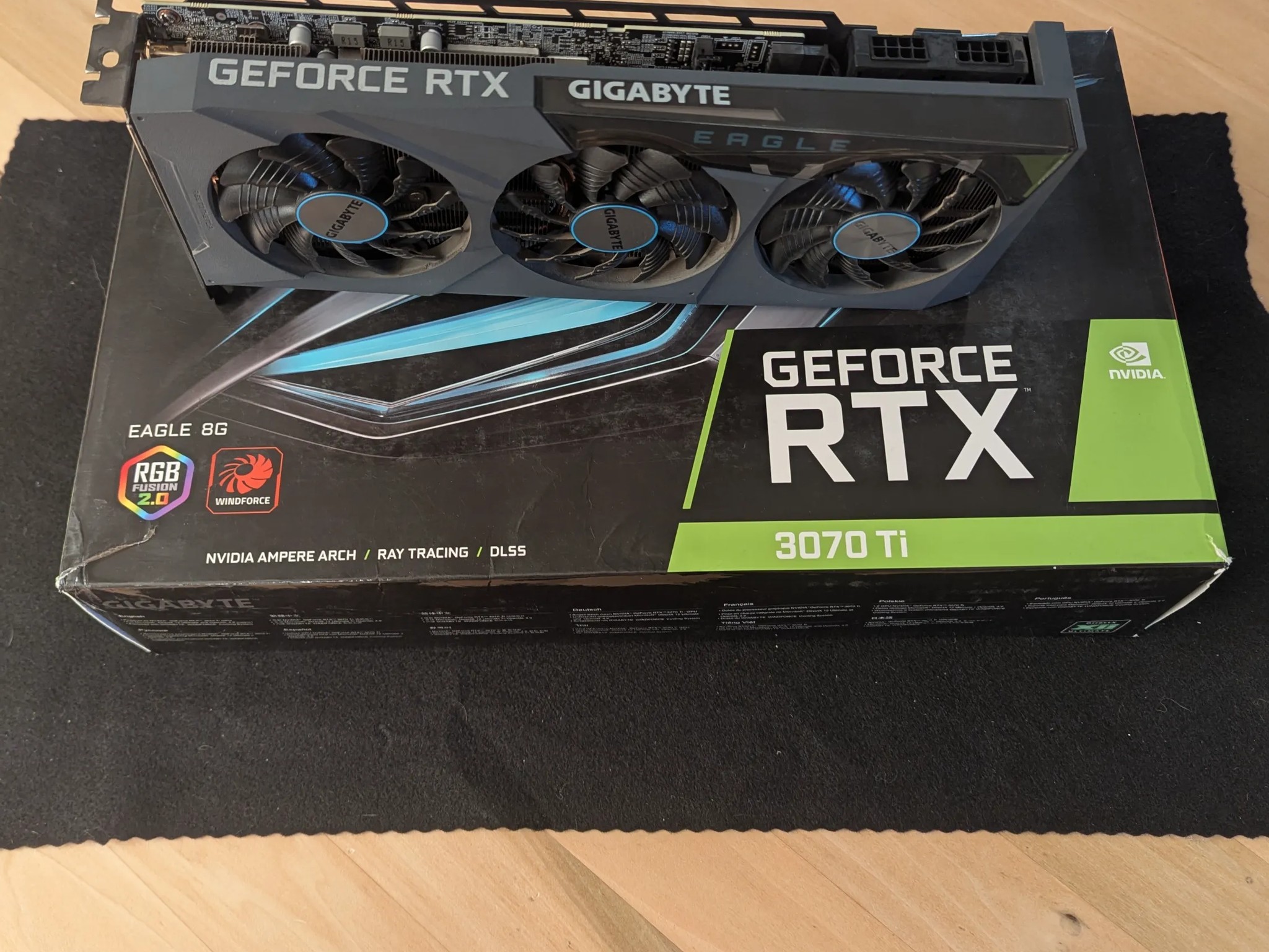 🦅 3070 Ti Gigabyte RTX Eagle – Solid 1440p Gaming with DLSS & RT | Clean & Tested 🔹