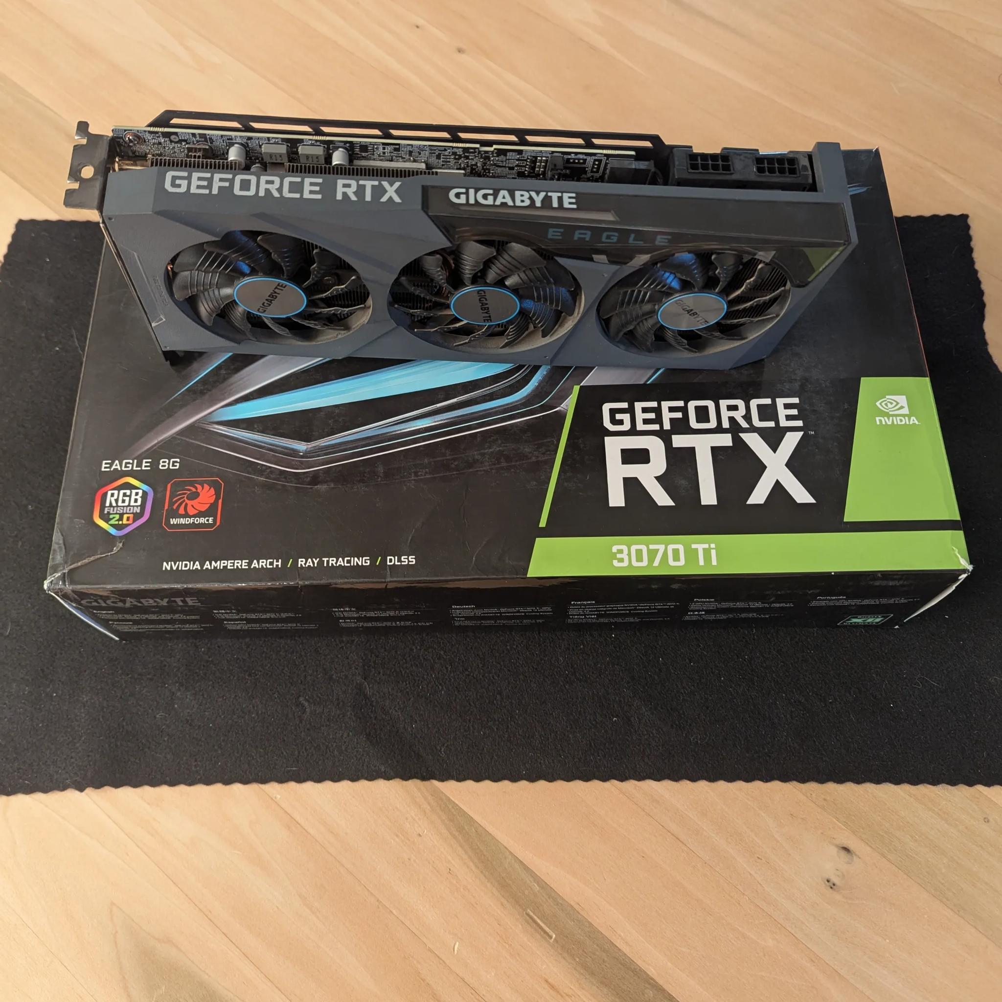 🦅 3070 Ti Gigabyte RTX Eagle – Solid 1440p Gaming with DLSS & RT | Clean & Tested 🔹