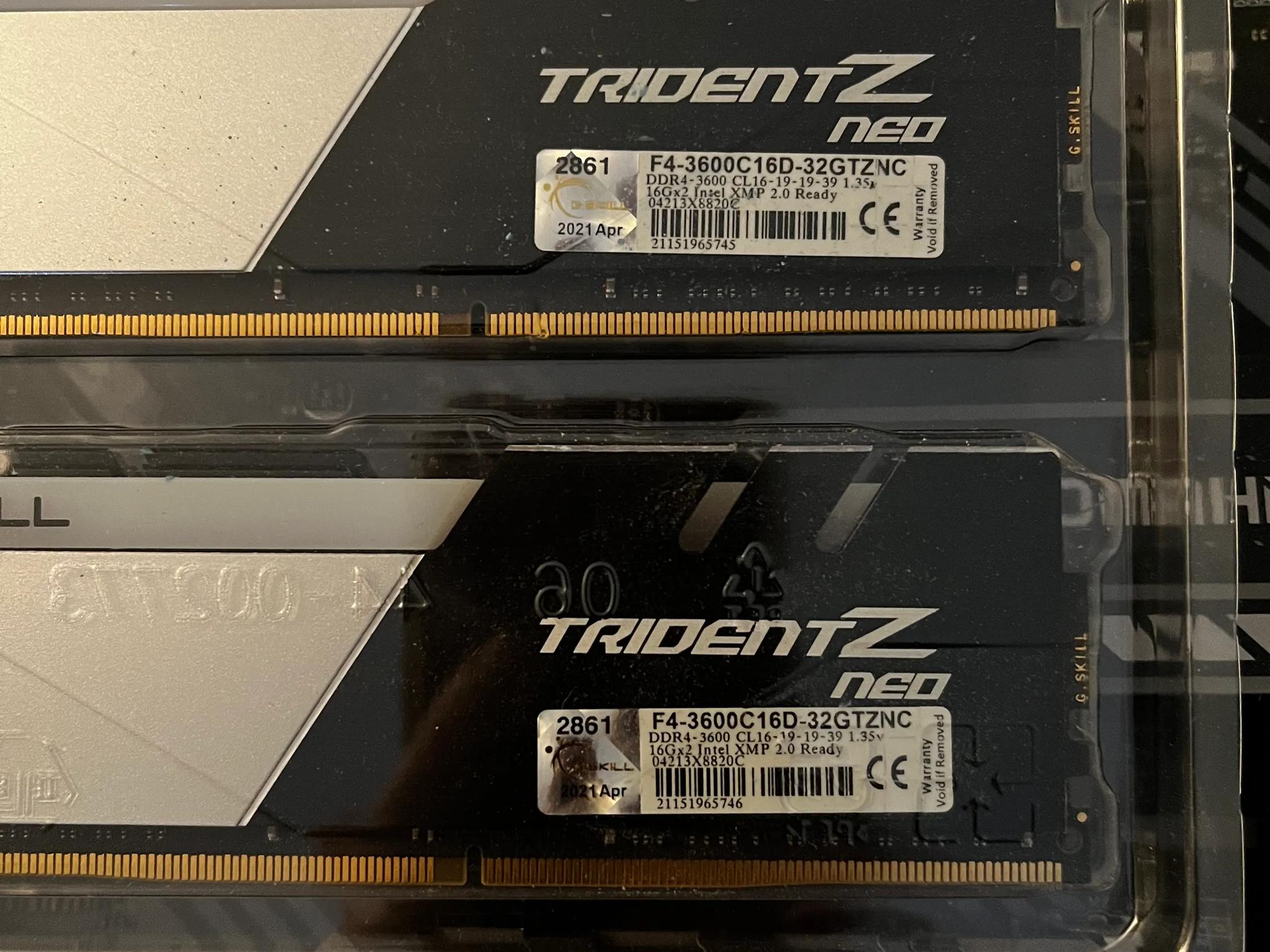 MB/CPU/RAM combo - MSI MAG X570 WiFi | Ryzen 7 5800X3d | Trident Z Neo 32GB @3600MT/sec