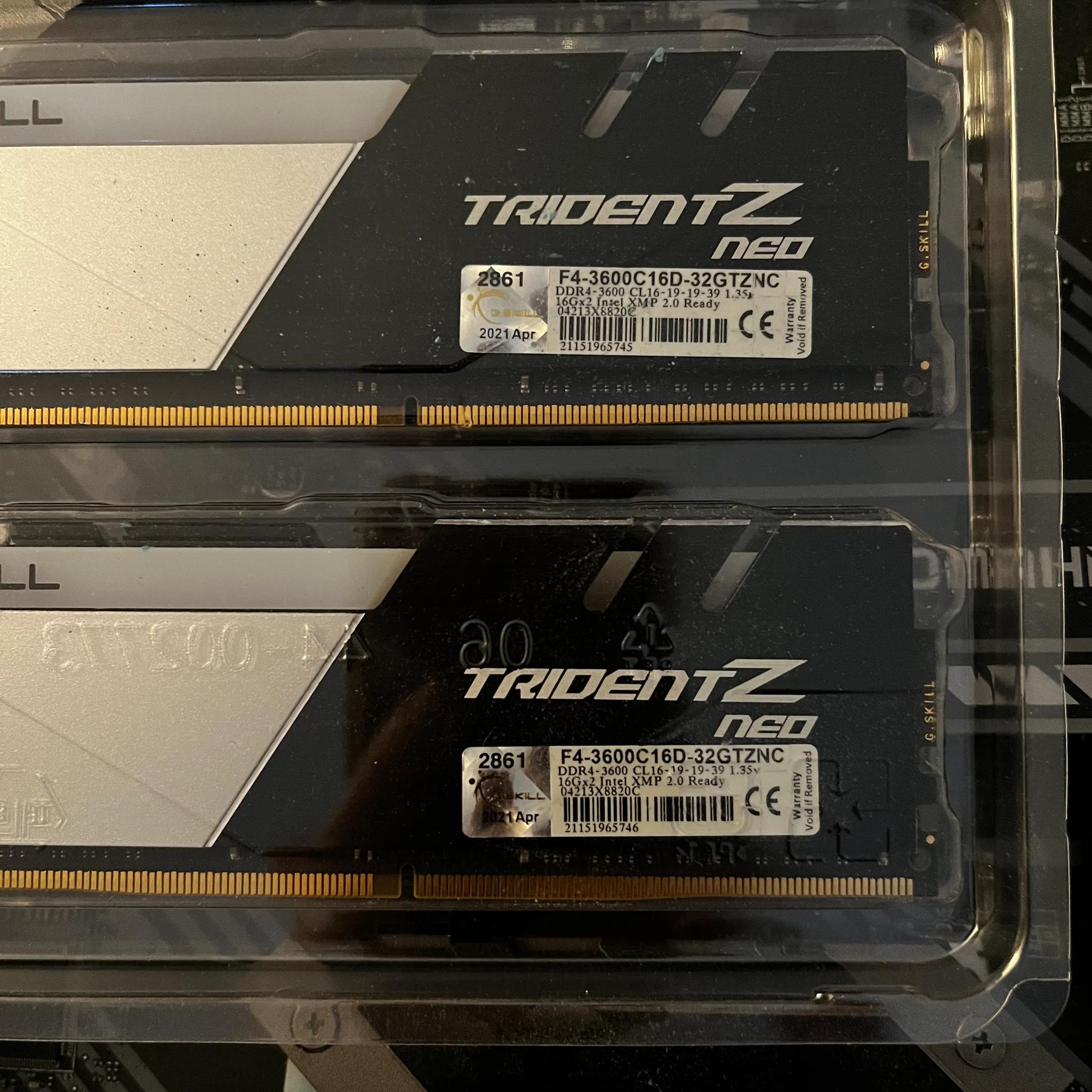 MB/CPU/RAM combo - MSI MAG X570 WiFi | Ryzen 7 5800X3d | Trident Z Neo 32GB @3600MT/sec