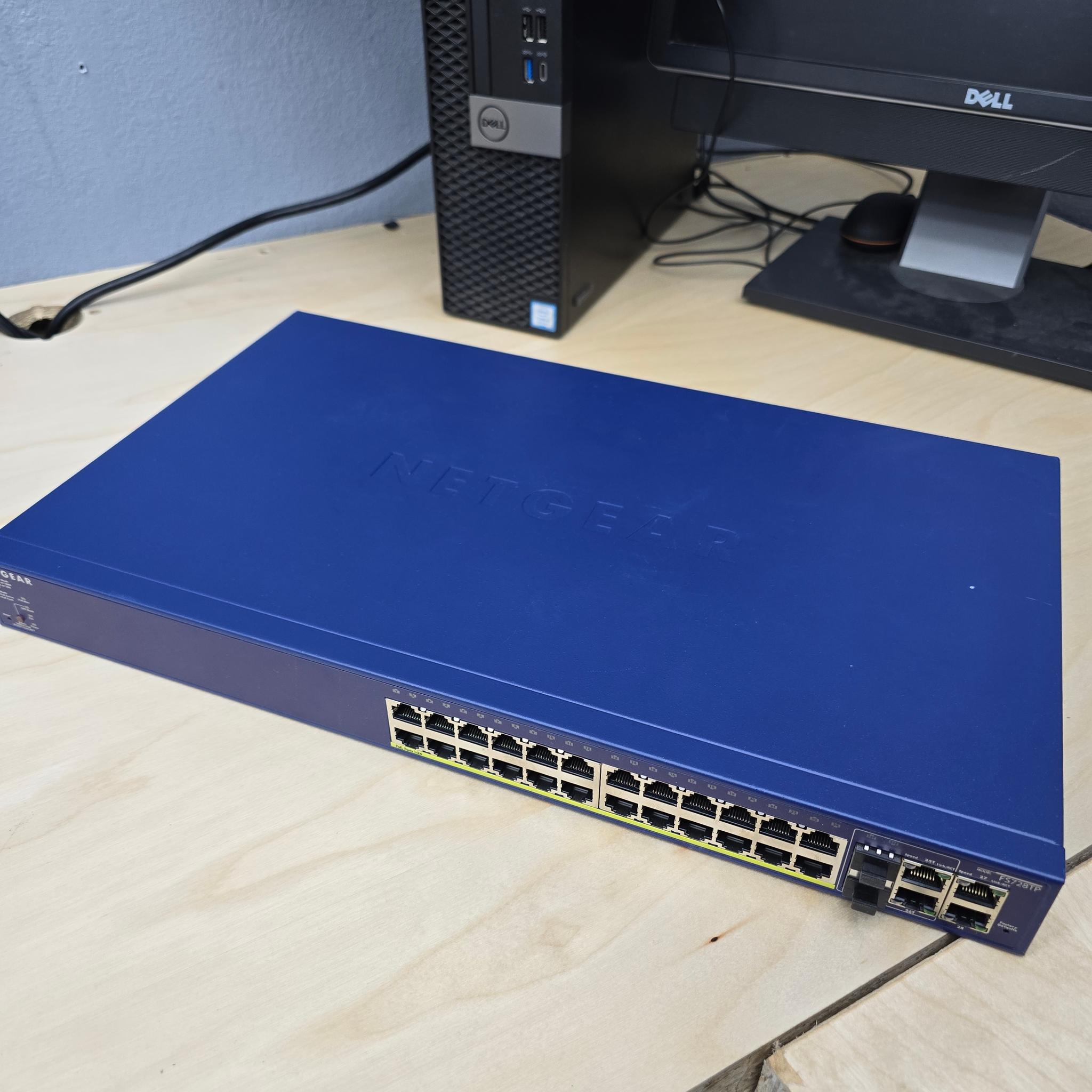 Netgear Prosafe 24+4 Smart Switch with PoE