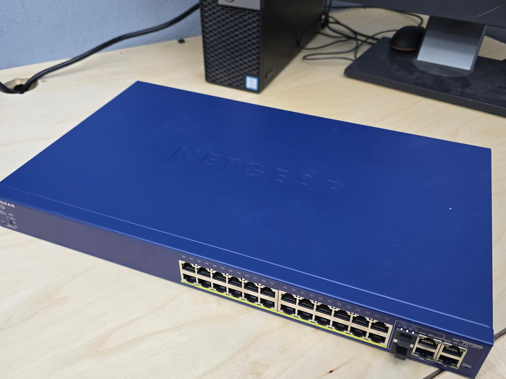 Netgear Prosafe 24+4 Smart Switch with PoE