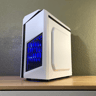 White Entry-Level Gaming PC