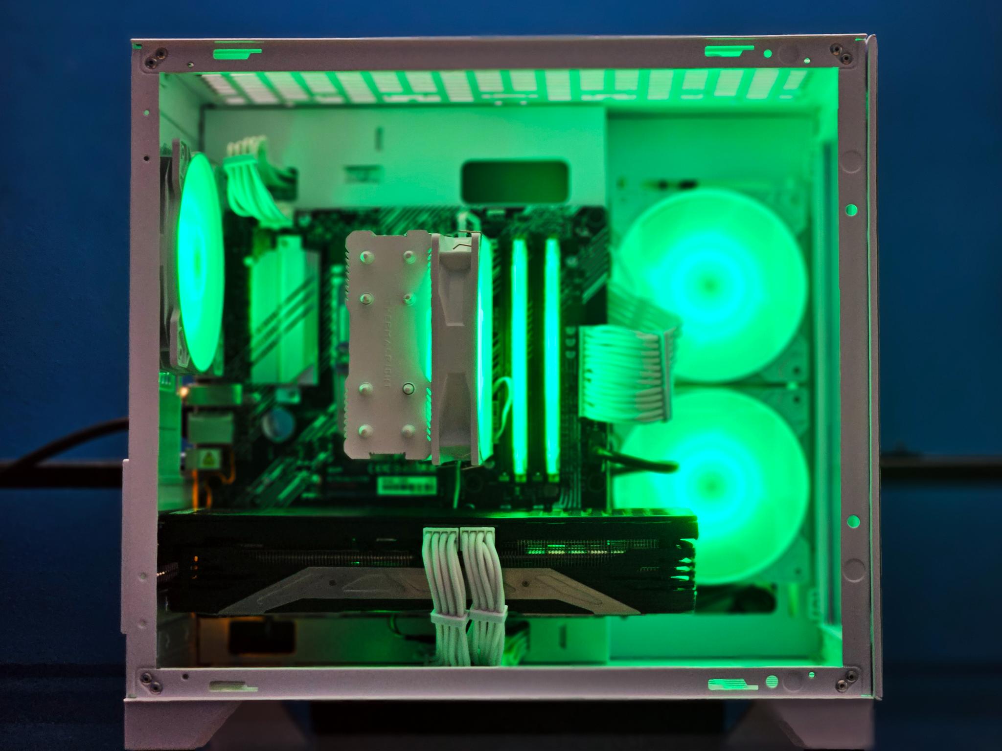 White 1440p Gaming PC |RTX 3070|Ryzen 5