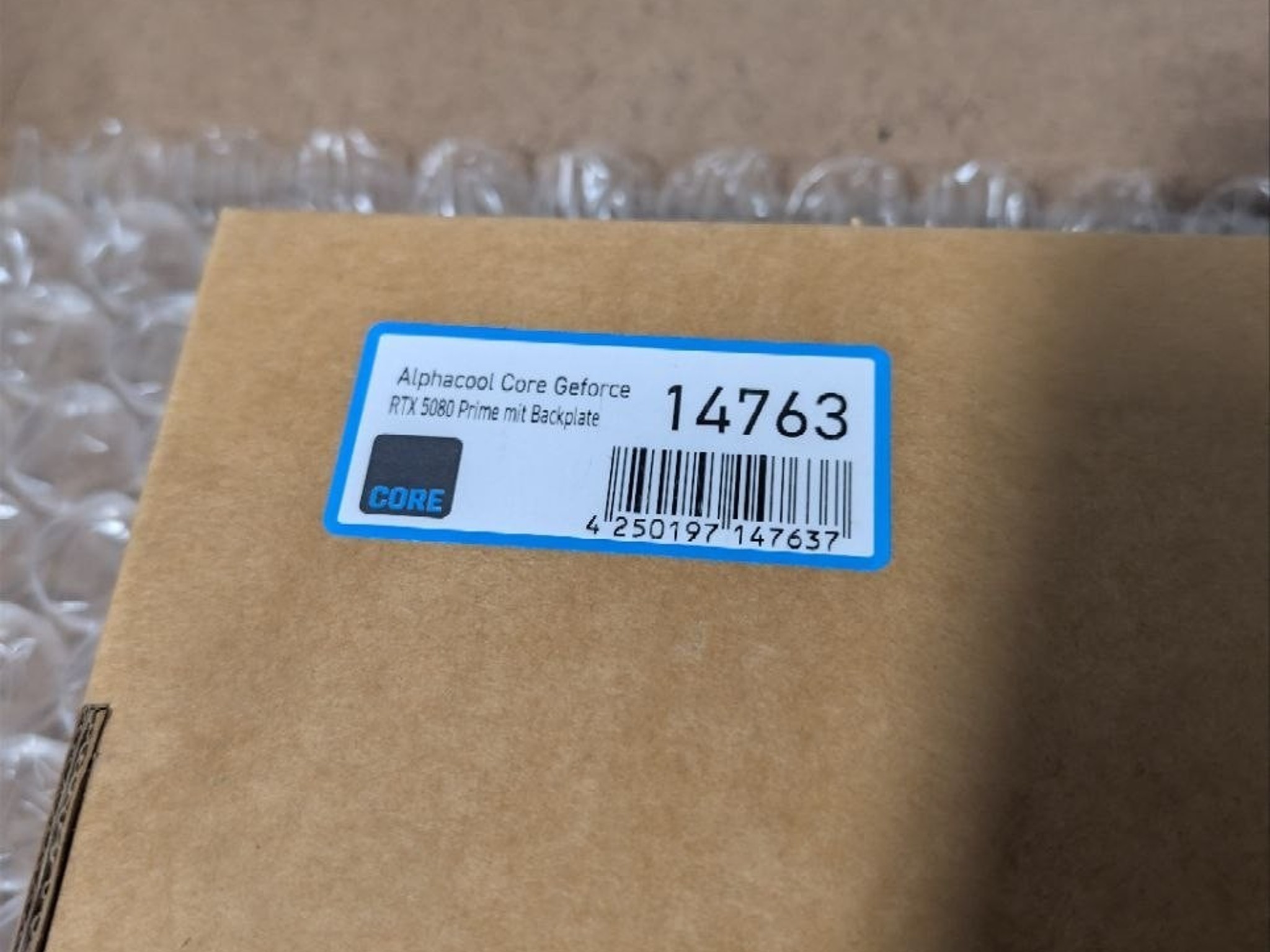 Alphacool Core Geforce RTX 5080/5070Ti Prime with Backplate (14763)