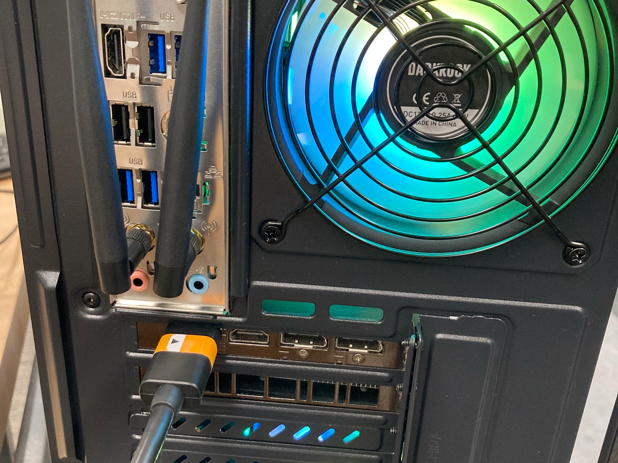 Selling a1080P Gaming Desktop Ryzen 7 5700X and RX 5700XT