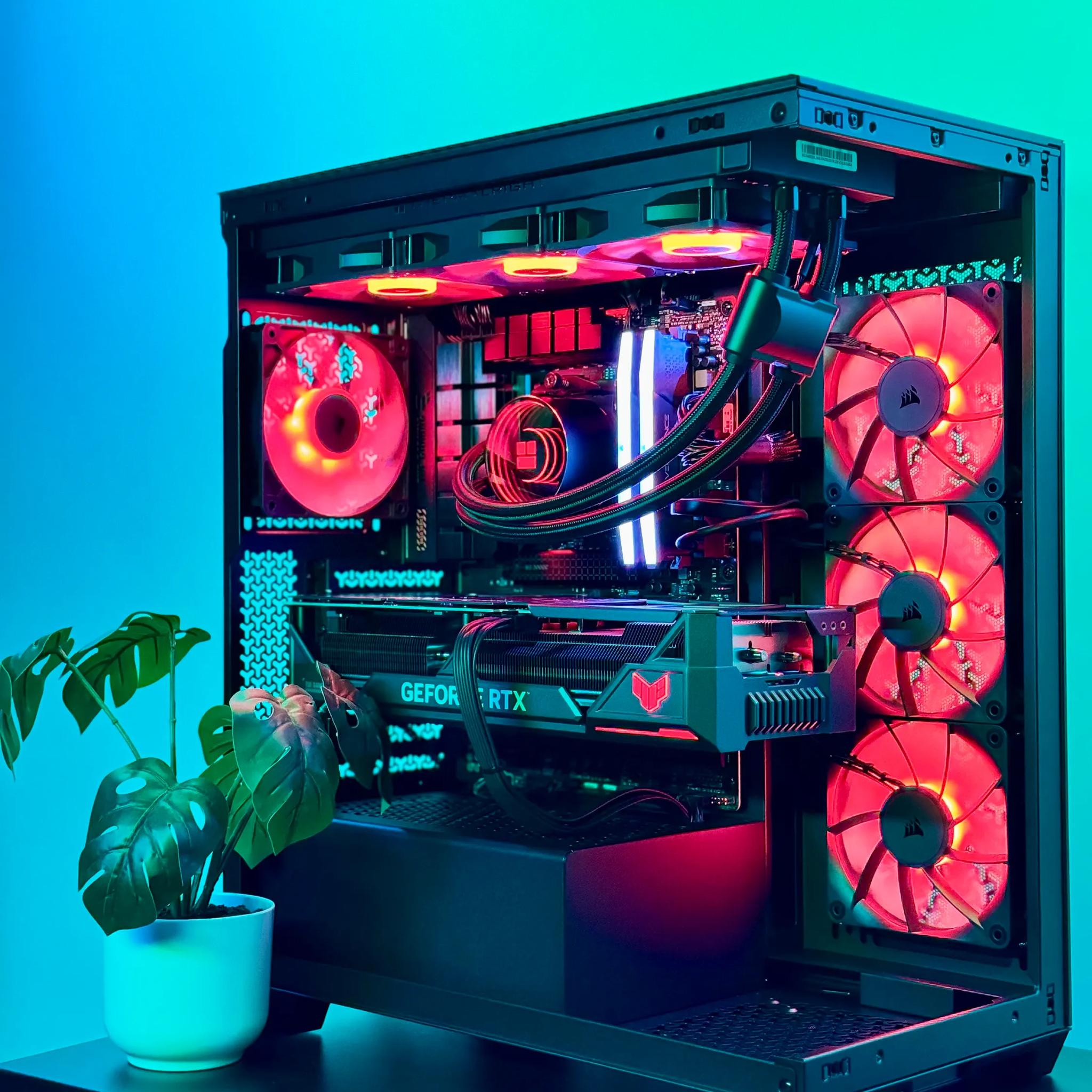 Dominator Ultra Gaming PC | Asus 4090 OC🔥 7800x3D🔥 2TB Gen4 M.2🔥 Corsair 32GB DDR5 & 1000w PSU