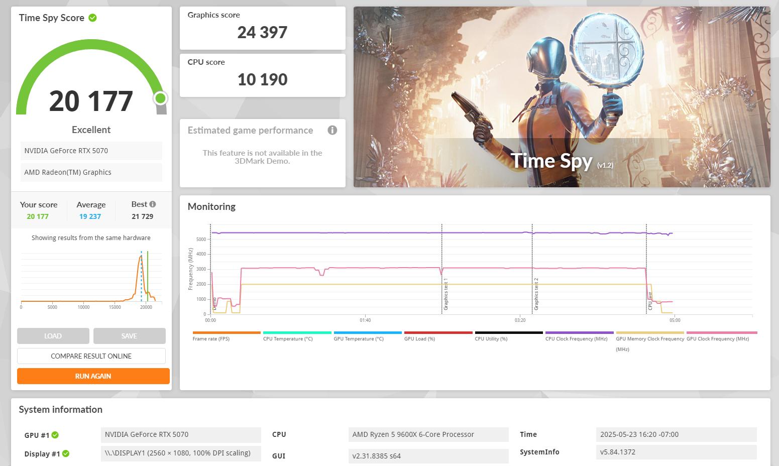 Death Knight Gaming PC - Hyte Y70 - Nvidia 5070 + Ryzen 9600X (excluding figurine)