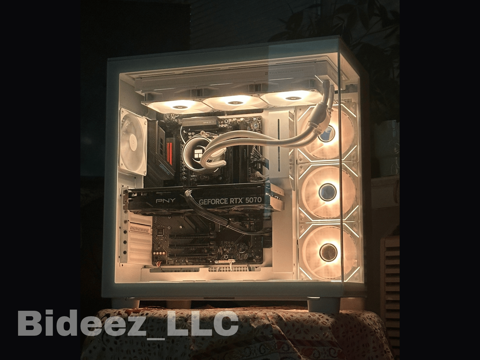 🤍All White RTX 5070 / Ryzen 5 7500X3D / 32GB DDR5 / 1TB SSD / New Custom PC 🤍