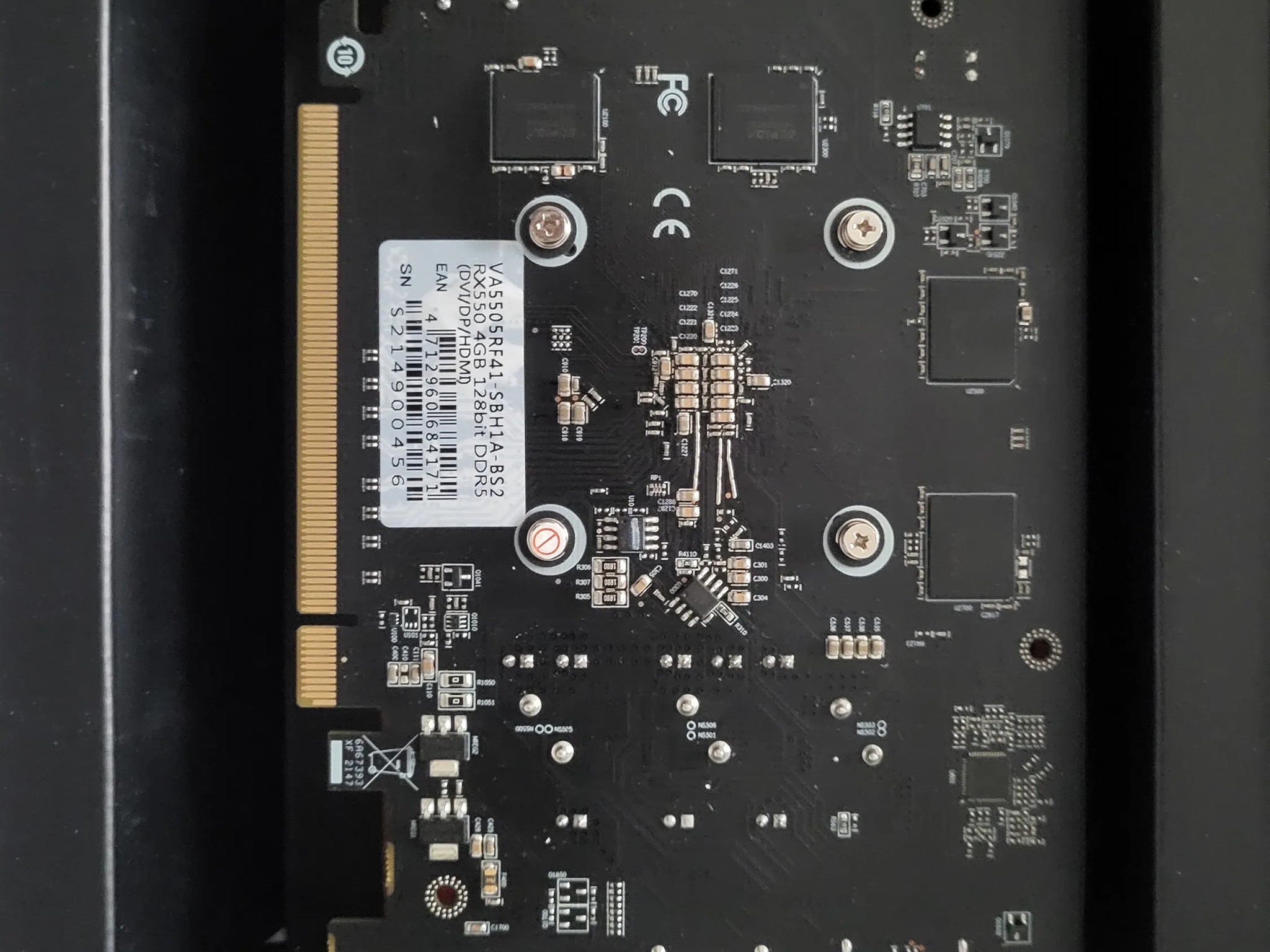 BioStar RX550 4GB 128bit DDR5