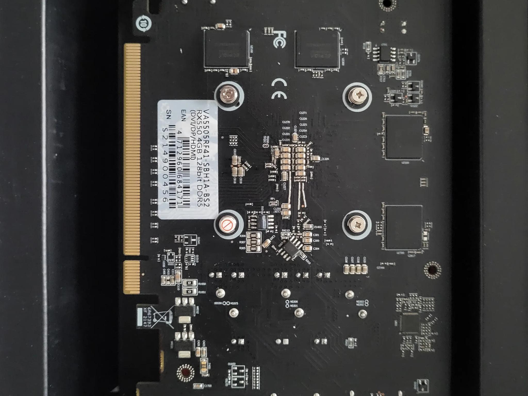 BioStar RX550 4GB 128bit DDR5