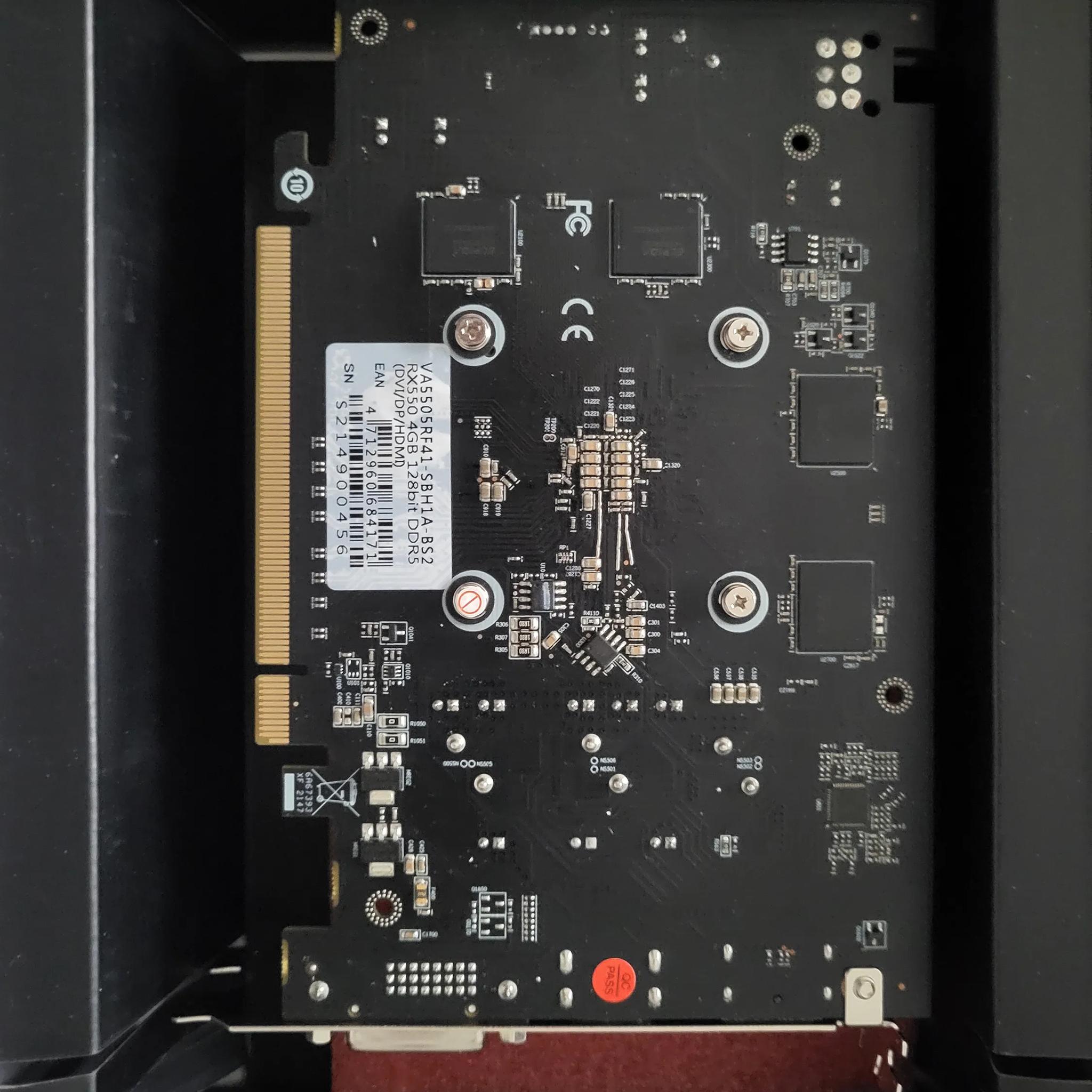 BioStar RX550 4GB 128bit DDR5