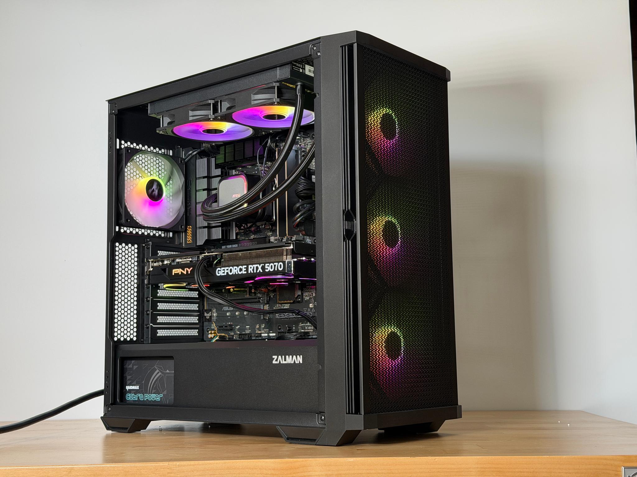Ryzen 5 9600x RTX 5070 Gaming PC
