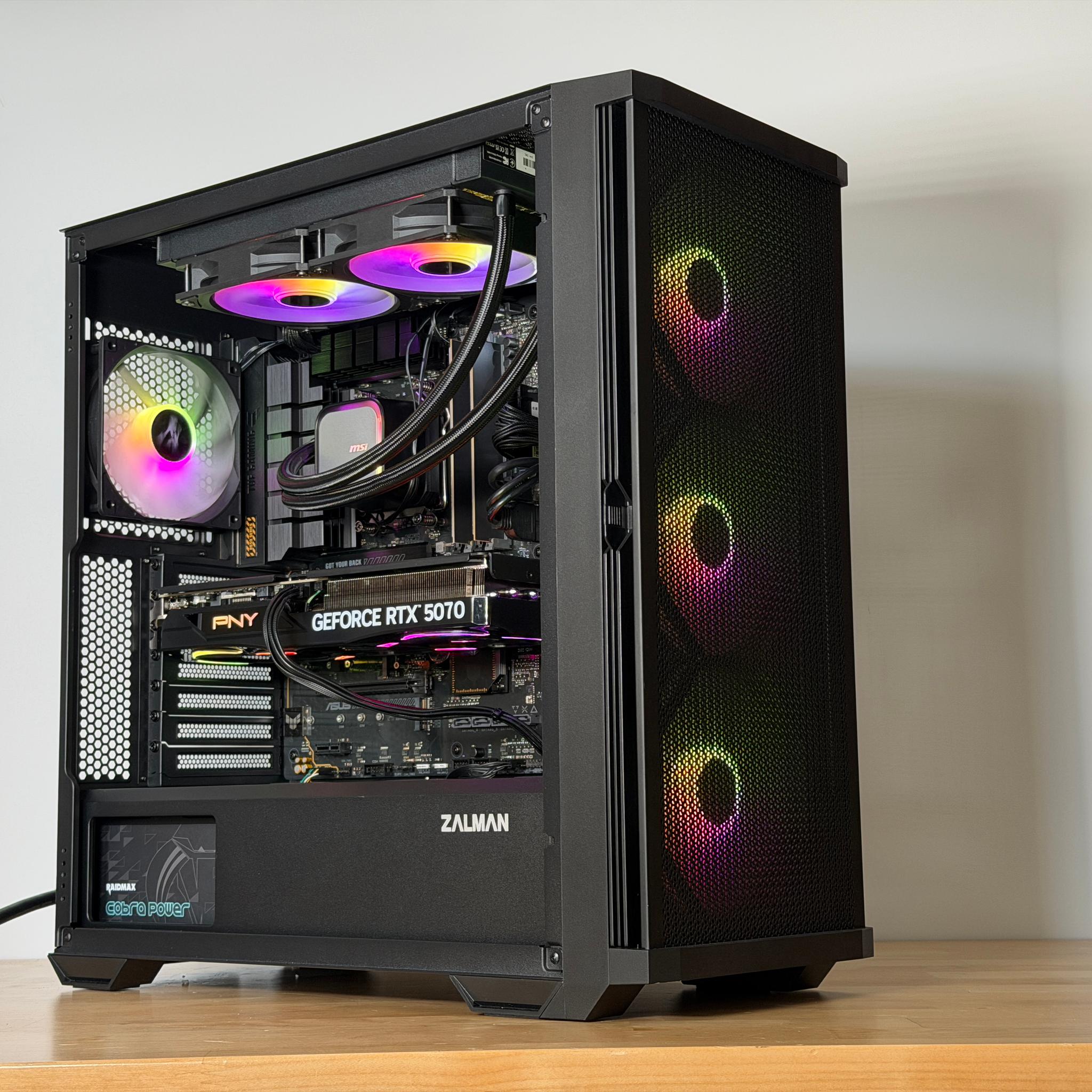 Ryzen 5 9600x RTX 5070 Gaming PC