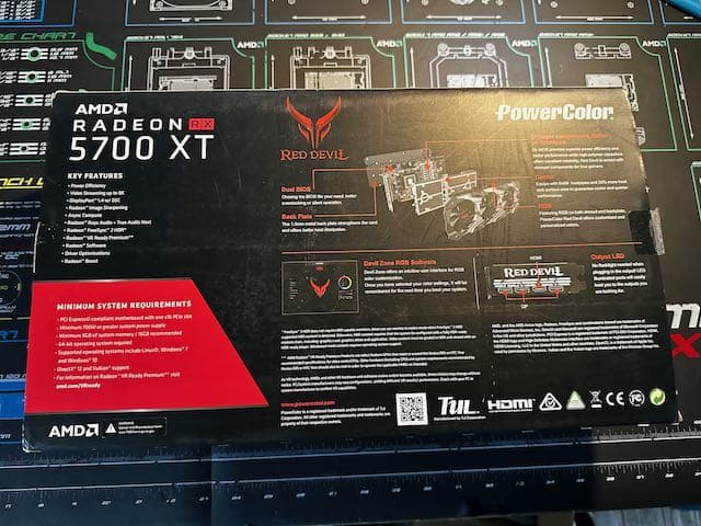 PowerColor Radeon RX 5700 XT 8 GB Red Devil Video Card