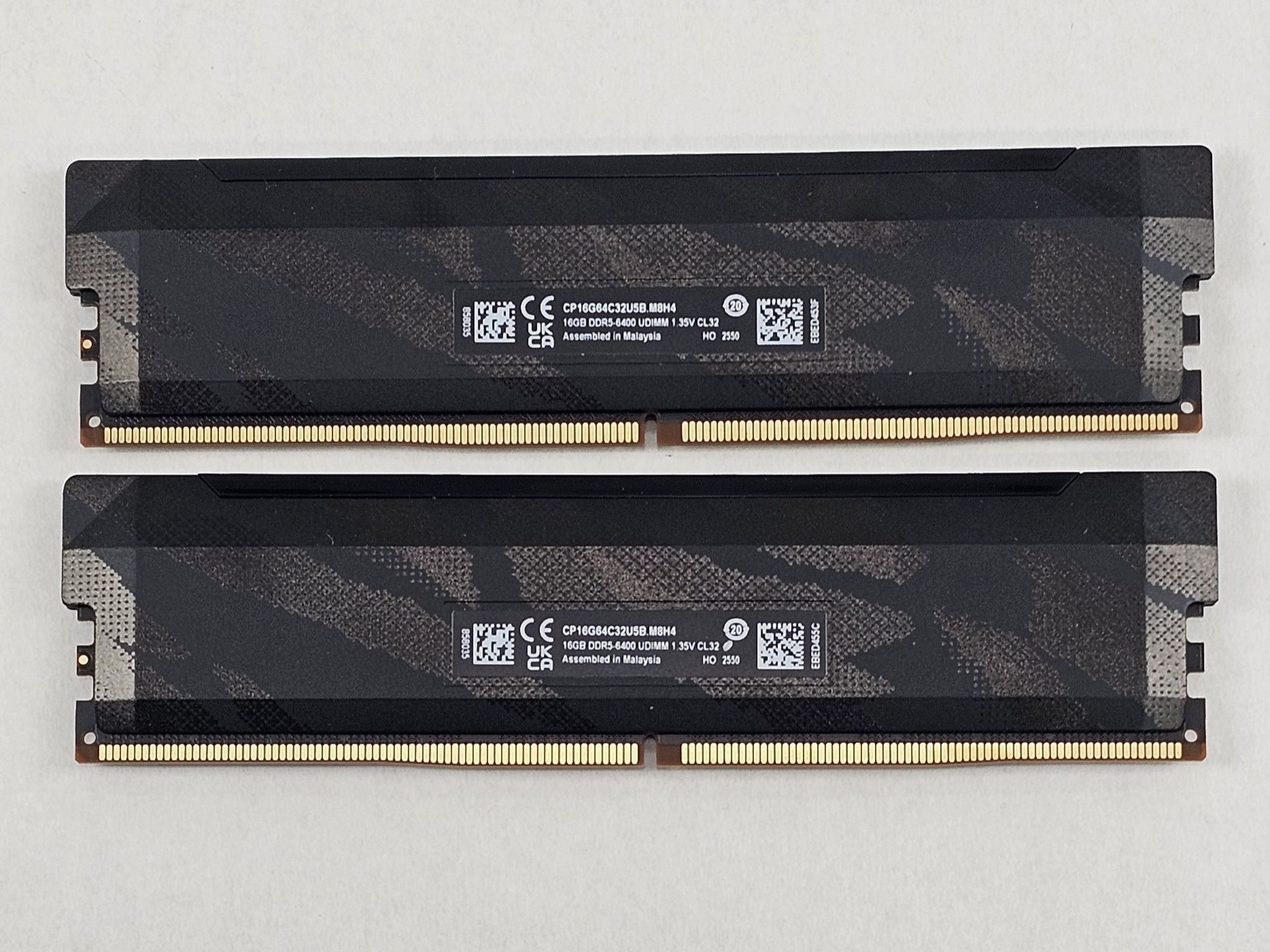 32GB DDR5 (2x16GB) CL32 6400MT/s Crucial