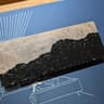 Artisan Walnut Wood Black Resin 65% Keyboard Case & Wrist Rest + DZ65 RGB V3 PCB