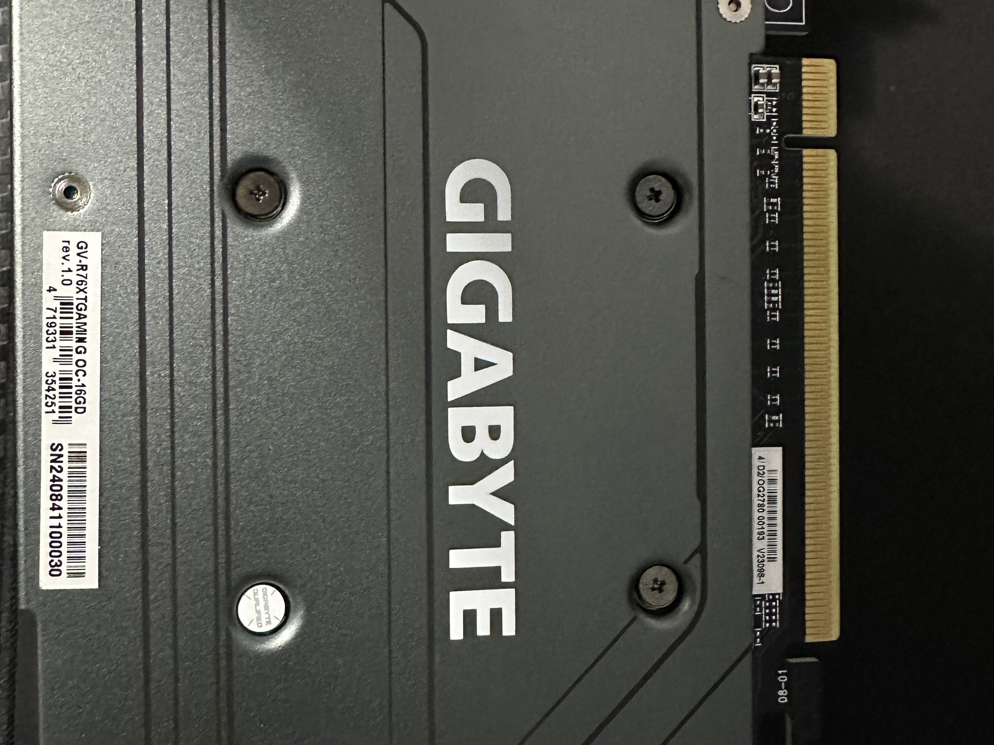 Gigabyte Radeon RX 7600 XT GAMING OC 16G