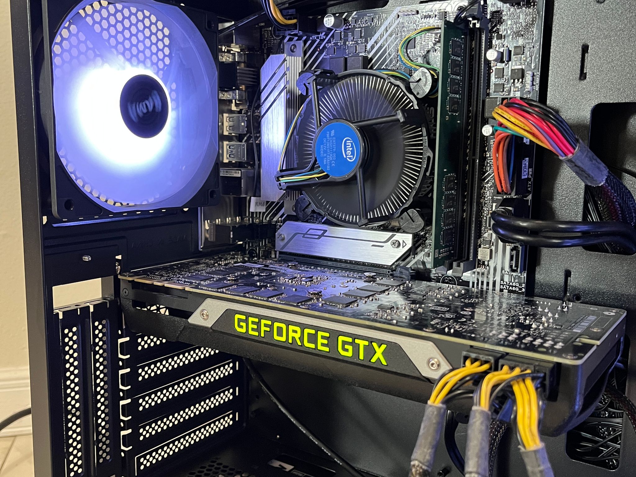 NVIDIA GTX TITAN X 12GB, Intel Core i3-10100, 16GB RAM, 1TB Storage, Gaming PC w/ Wi-Fi & BT