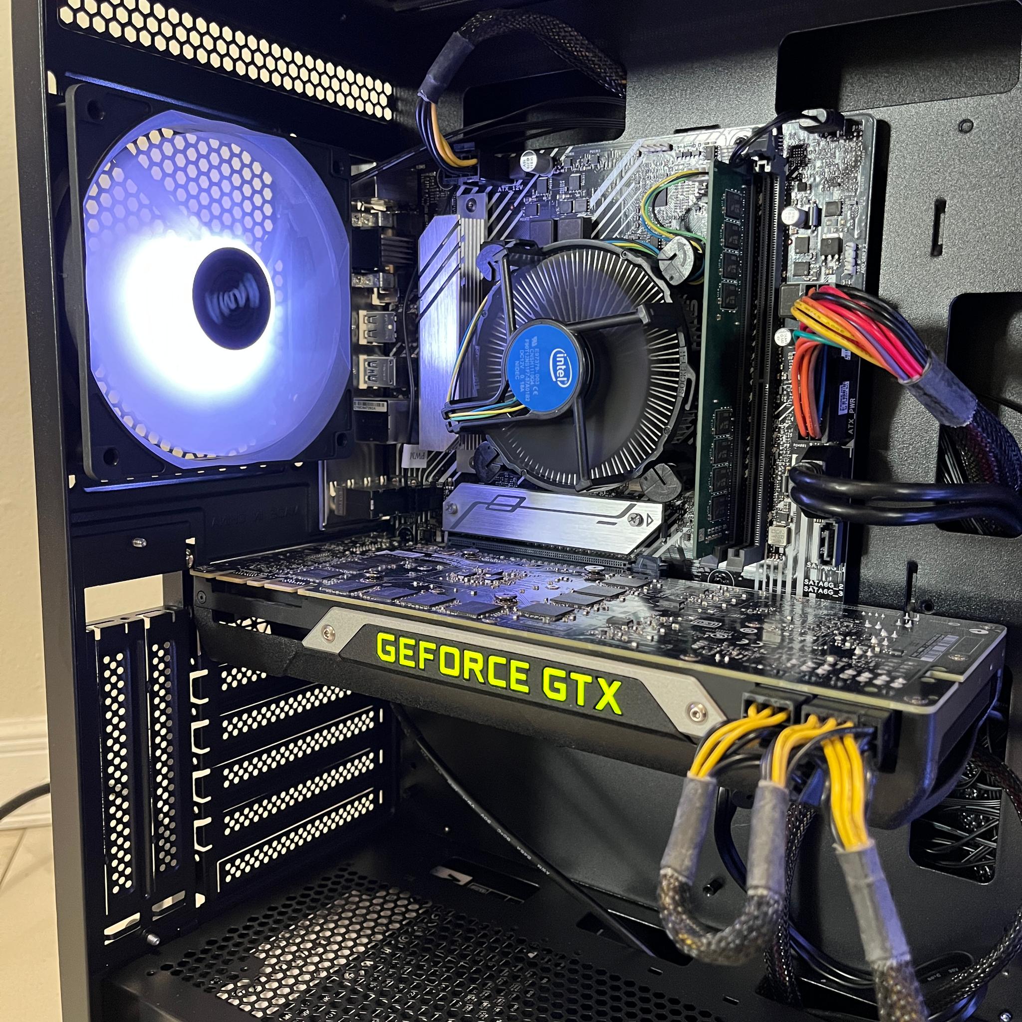 NVIDIA GTX TITAN X 12GB, Intel Core i3-10100, 16GB RAM, 1TB Storage, Gaming PC w/ Wi-Fi & BT