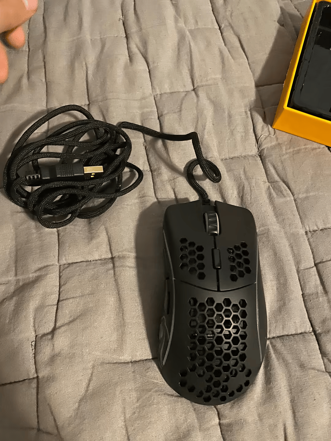 Glorious Model D Wired Mouse w/ Original Contents and Stickers