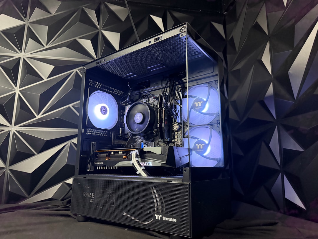 🐑🖤 BLACK SHEEP 🖤🐑 Ryzen 5 5500| RX 7600| 16 GB DDR4| 1.25 TB
