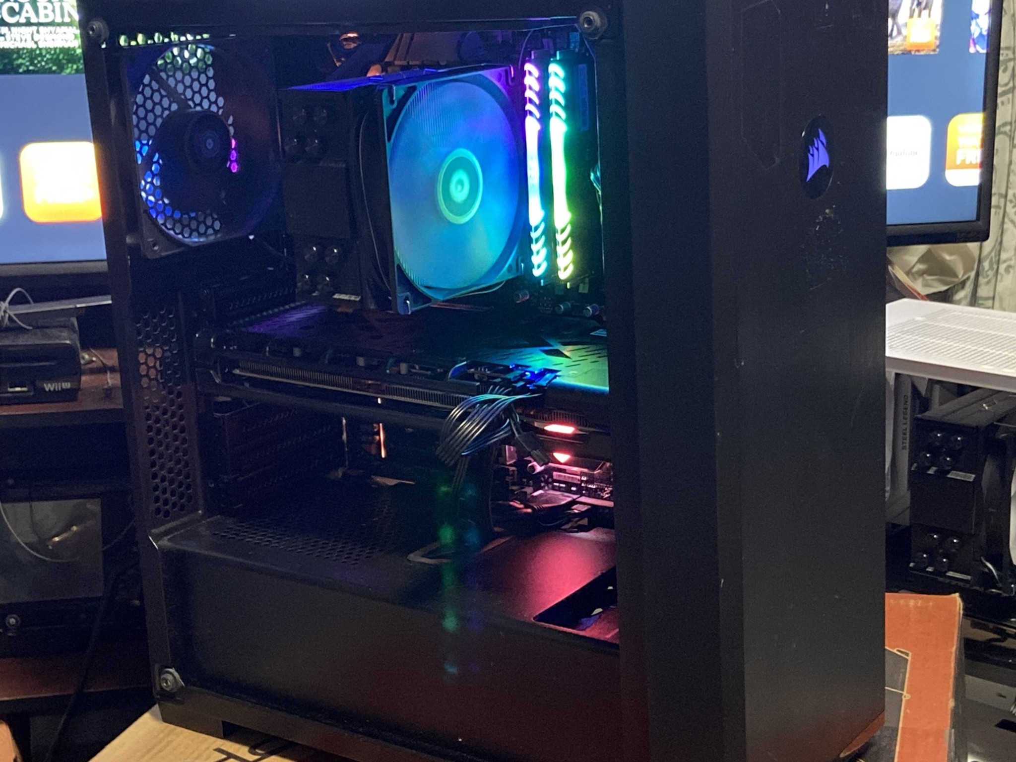 Gaming PC: Ryzen 7 2700x + Radeon Rx 5700xt|16gb Ram + 1tb SSD| B450 Aorus WIFI
