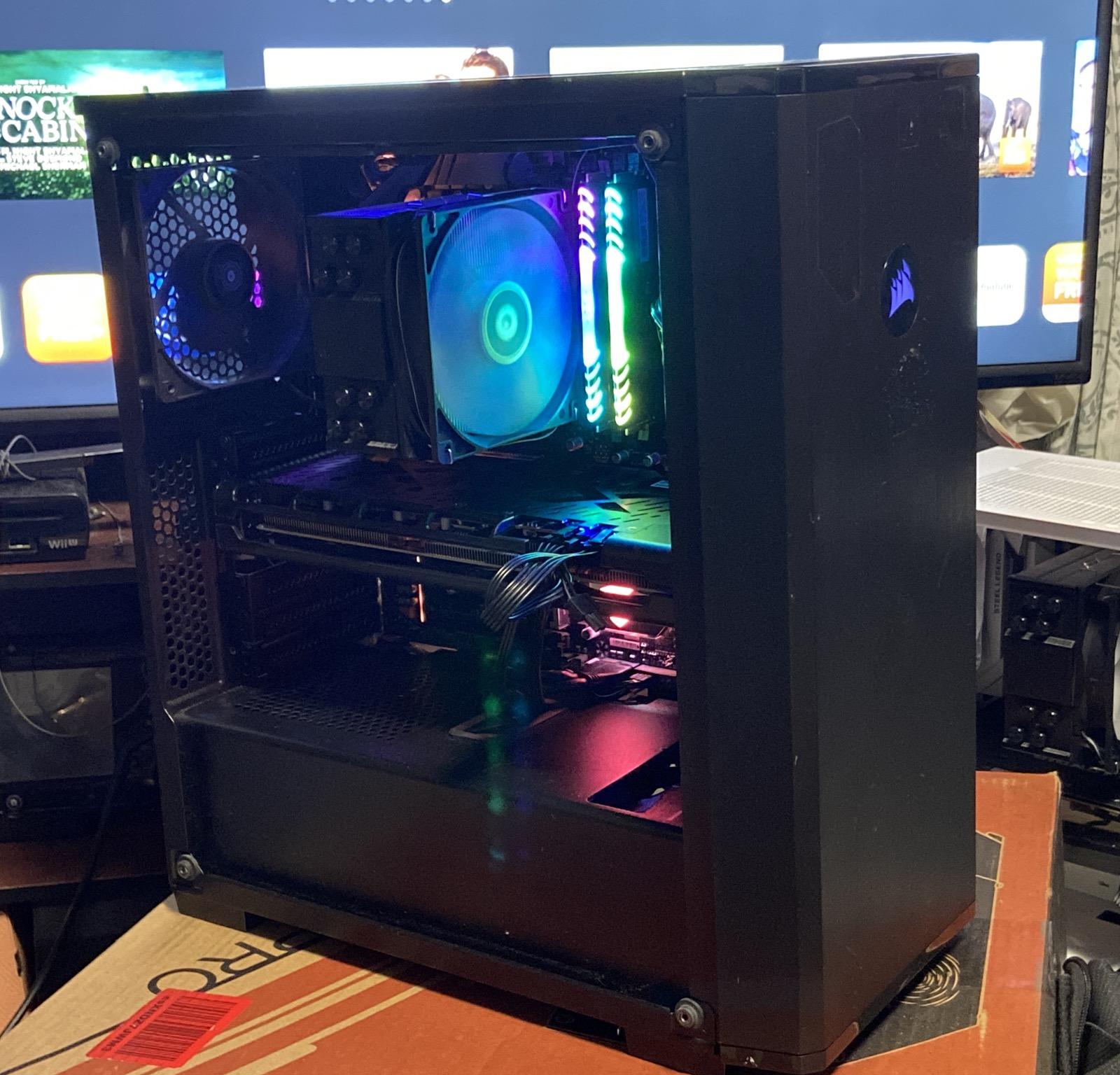 Gaming PC: Ryzen 7 2700x + Radeon Rx 5700xt|16gb Ram + 1tb SSD| B450 Aorus WIFI