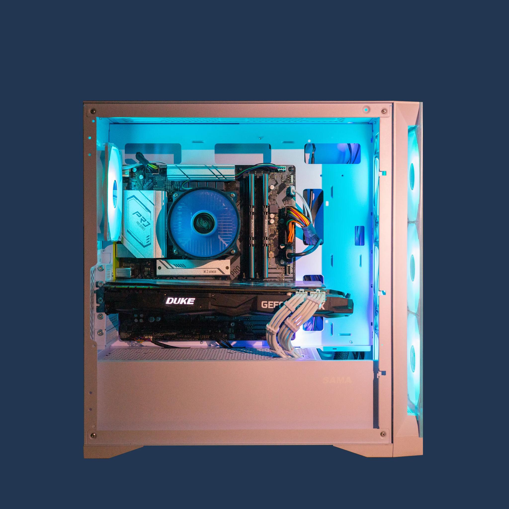 Budget Gaming/Streaming PC / GTX 1070 Ti / Intel 10100 / 1.5TB / SSD+HDD