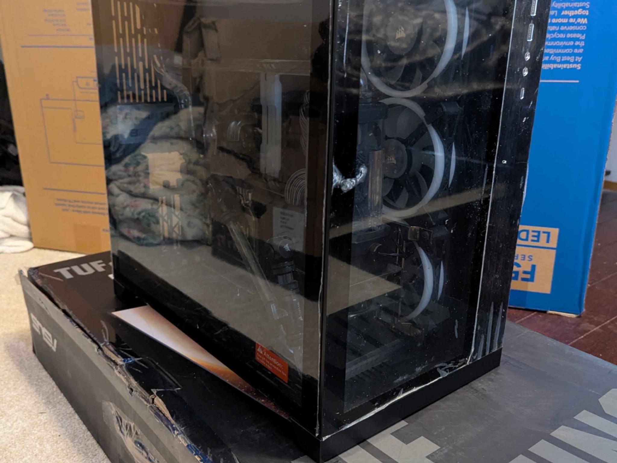 Gaming PC Custom Water Cooled intel i5-12600k RTX 4080