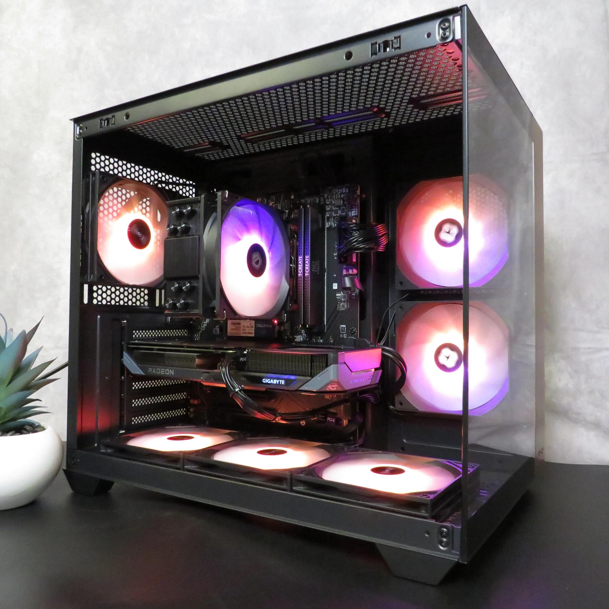 Latest Gen everything! Ryzen 5 9600X + RX 9060 XT (16 GB) + 32 GB DDR5 + 1 TB NVME