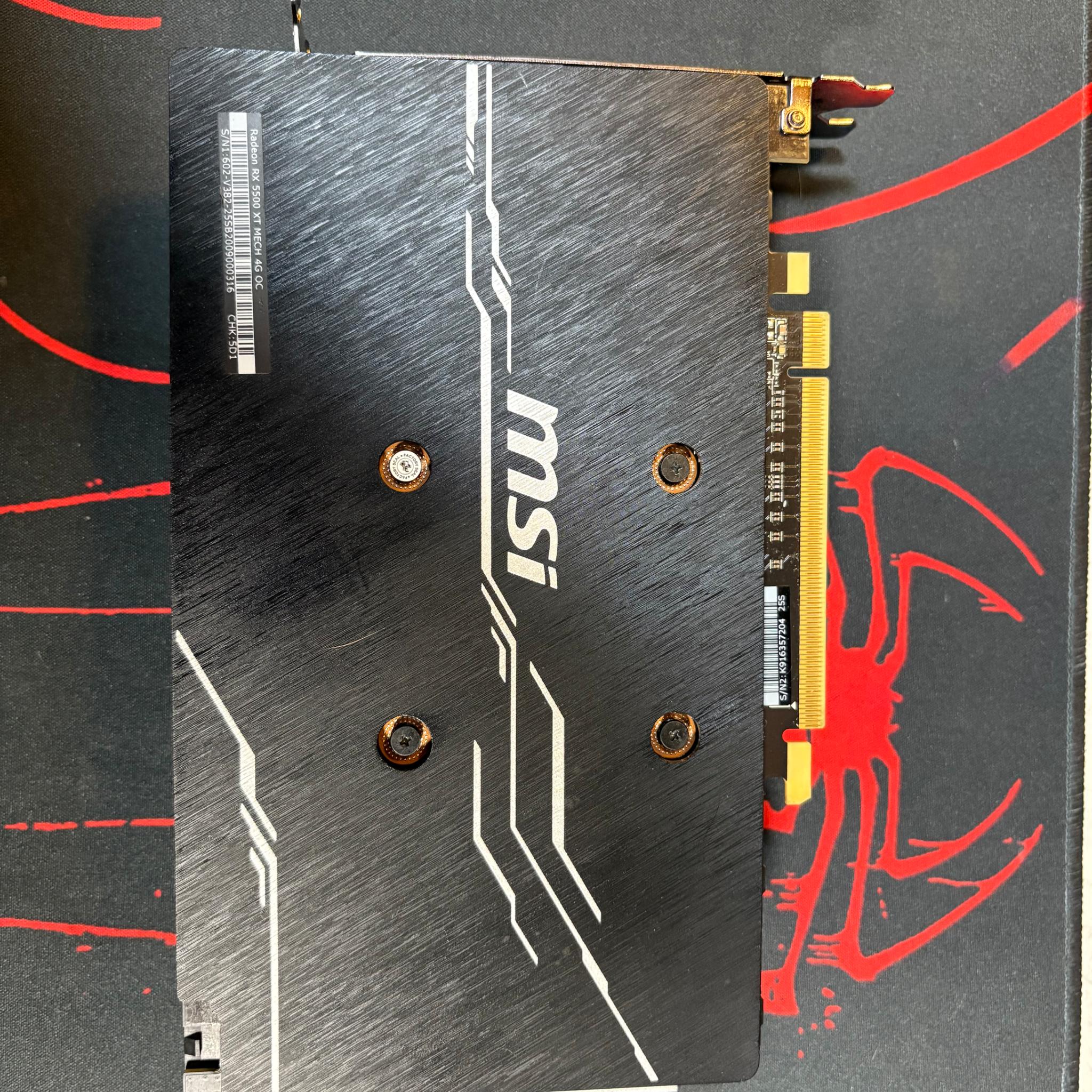 MSI RX 5500 cut Mech 4gb