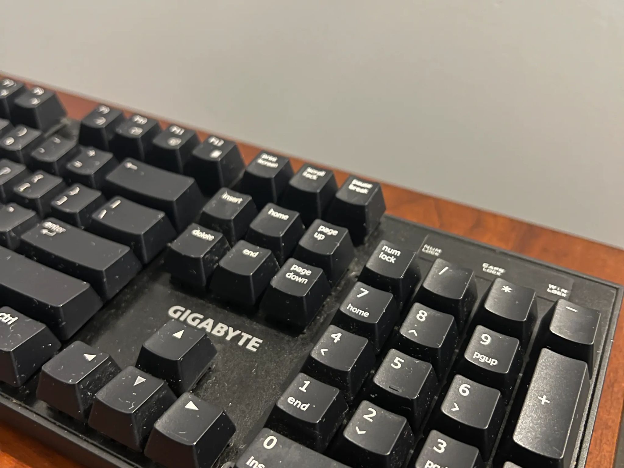Used Gigabyte Mechanical Gaming Keyboard | Cherry Red