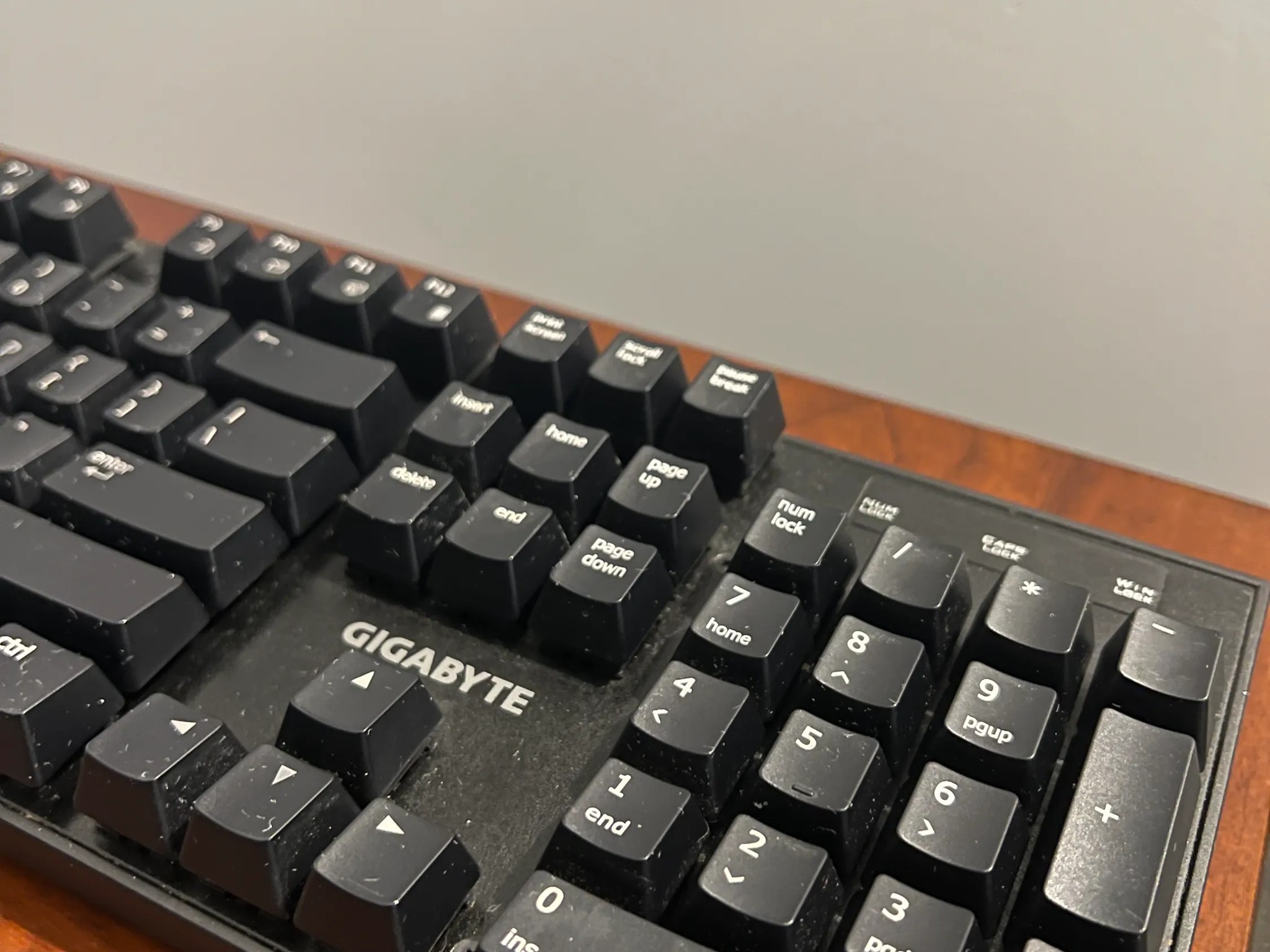 Used Gigabyte Mechanical Gaming Keyboard | Cherry Red