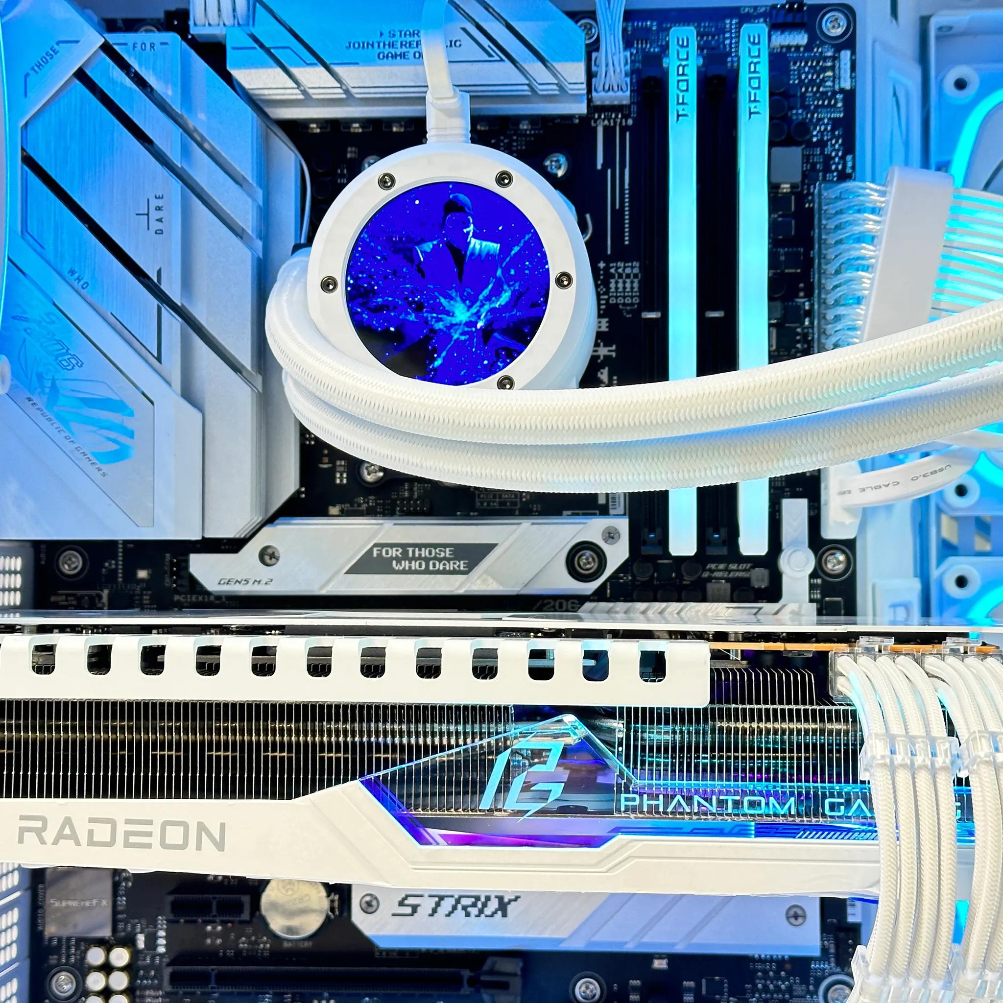 ❄️ · 🥶 · 🧊 · 🥷🏼Sub-Zero||Gaming PC🧊AMD RX 7900 XT 20GB🧊AMD Ryzen 7 7800X3D🧊32GB DDR5🧊2TB SSD