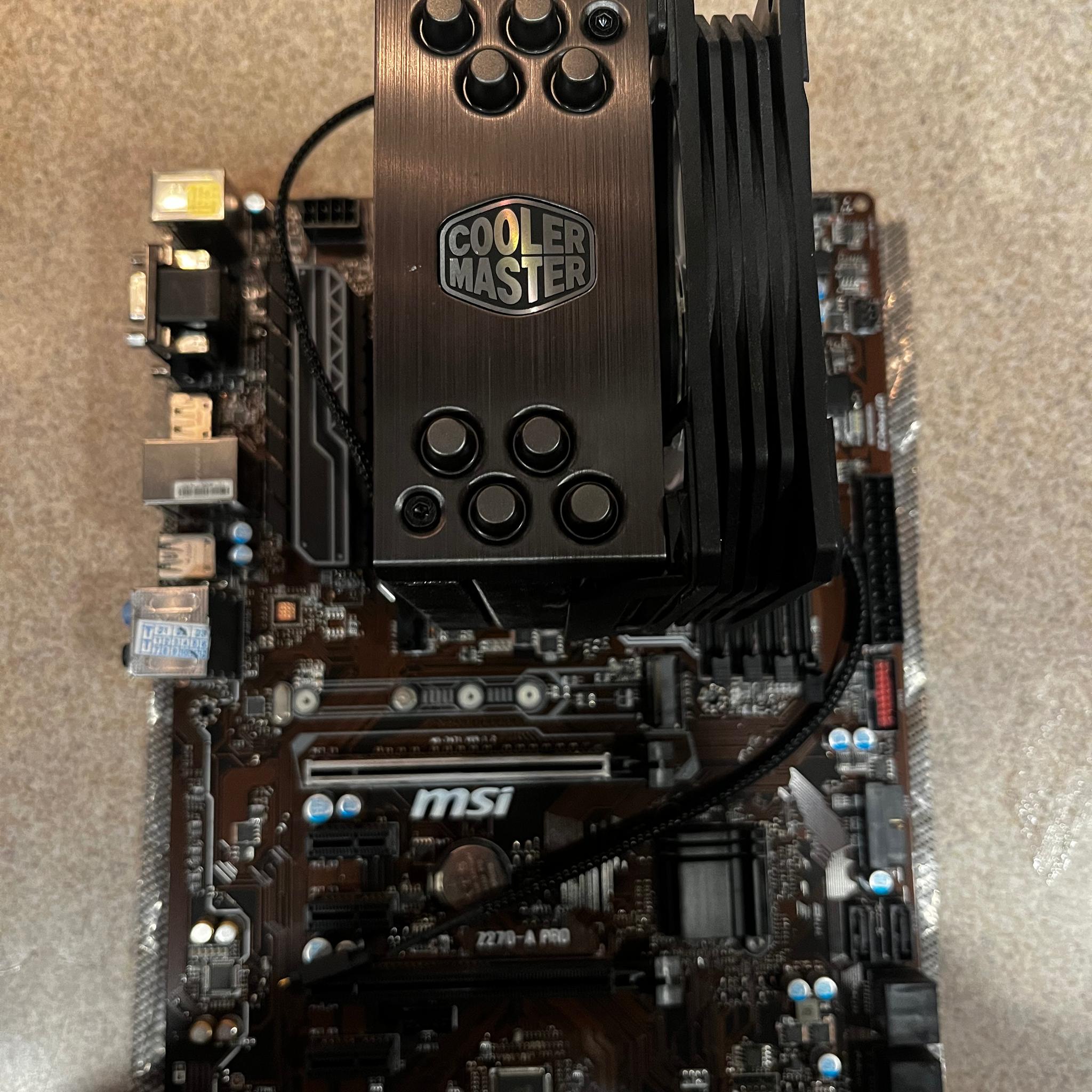 I7 7700k and motherboard combo