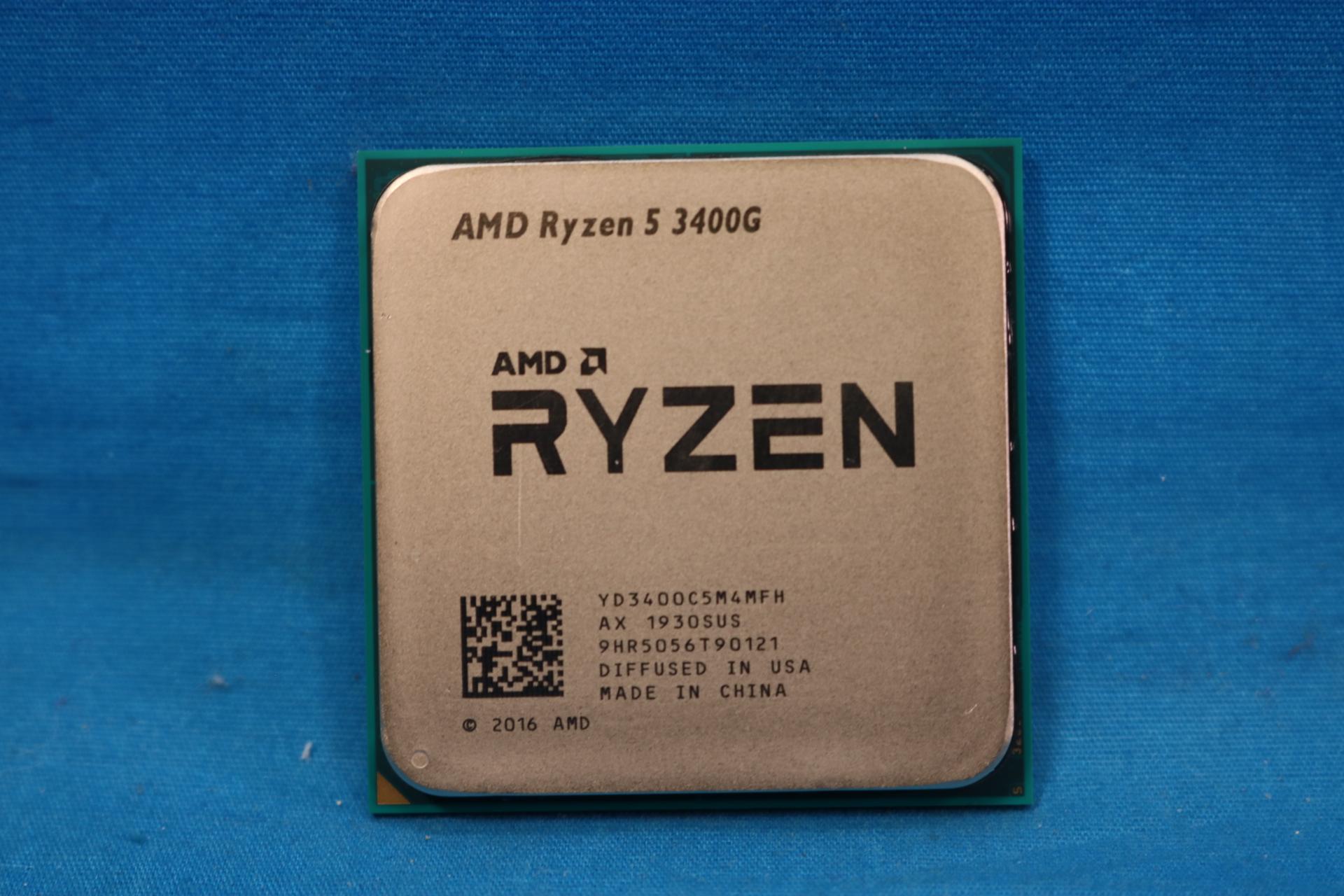 AMD Ryzen 5 3400G 3.70GHz Socket AM4 Quad-Core 4MB Desktop CPU - 4096477896