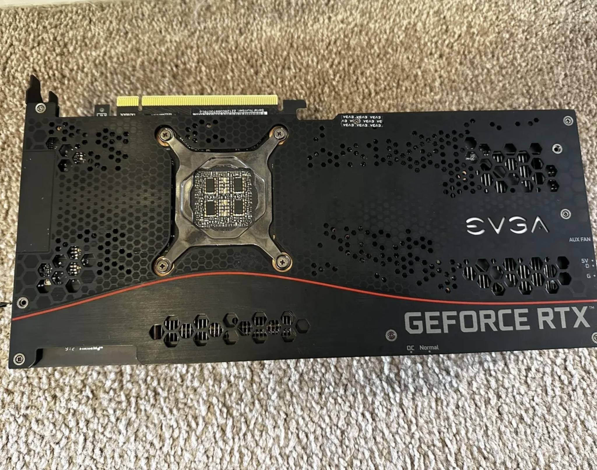 EVGA GeForce RTX 3080 FTW3 Ultra Gaming, 10G-P5-3897-KL, 10GB GDDR6 GPU